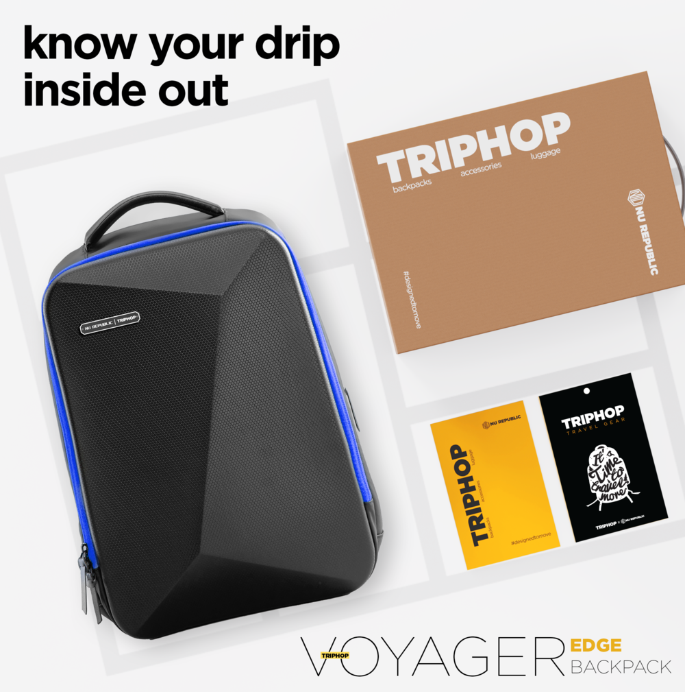 Voyager Edge Backpack (Blue)