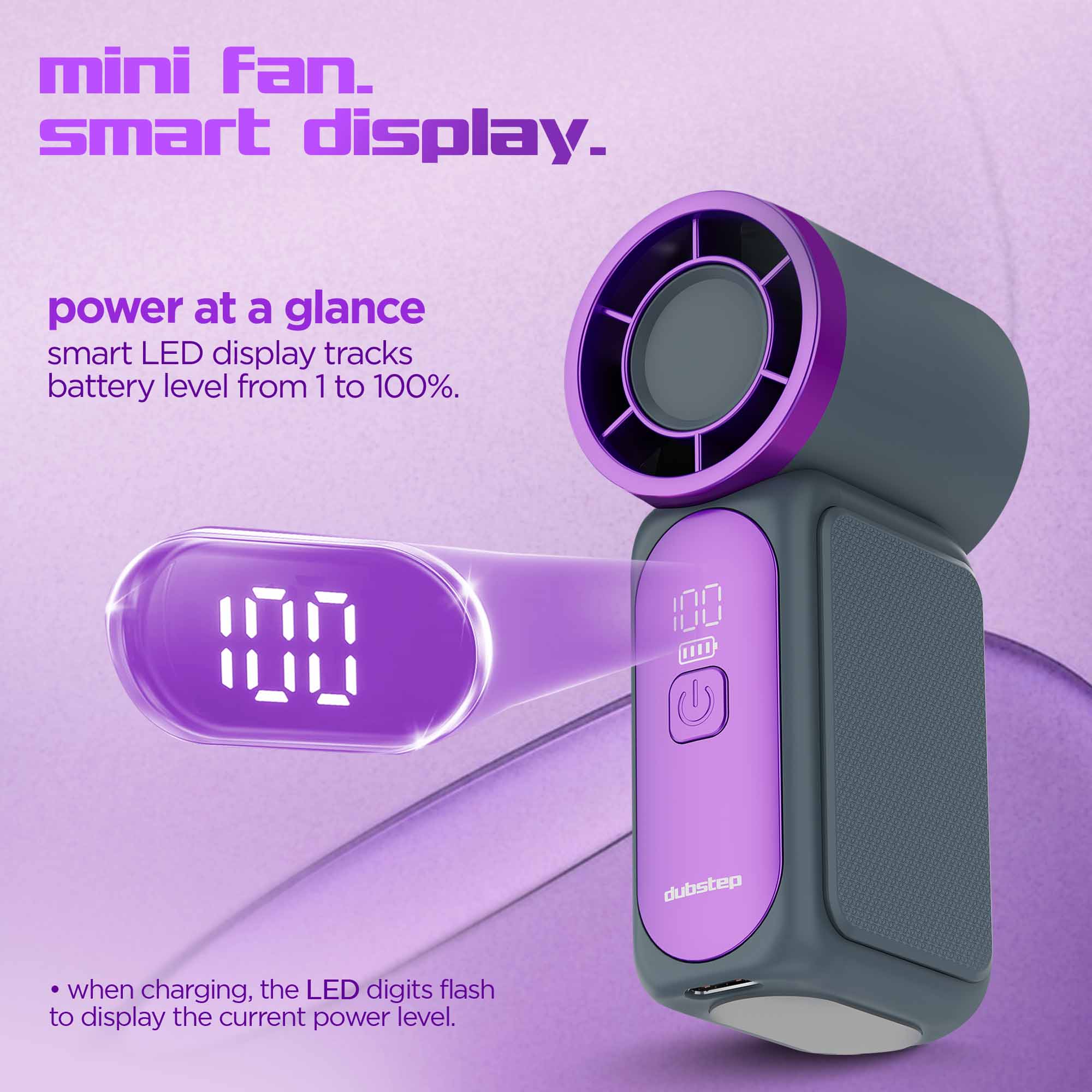 Flo mini (mini handheld cooling fan)