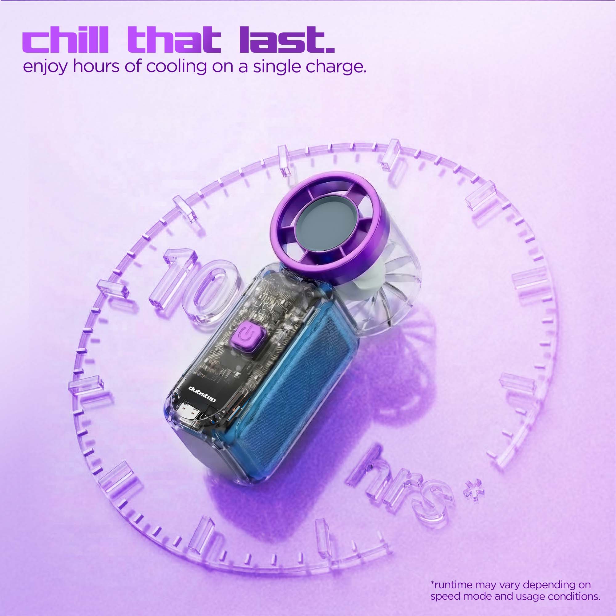 Flo mini (mini handheld cooling fan)