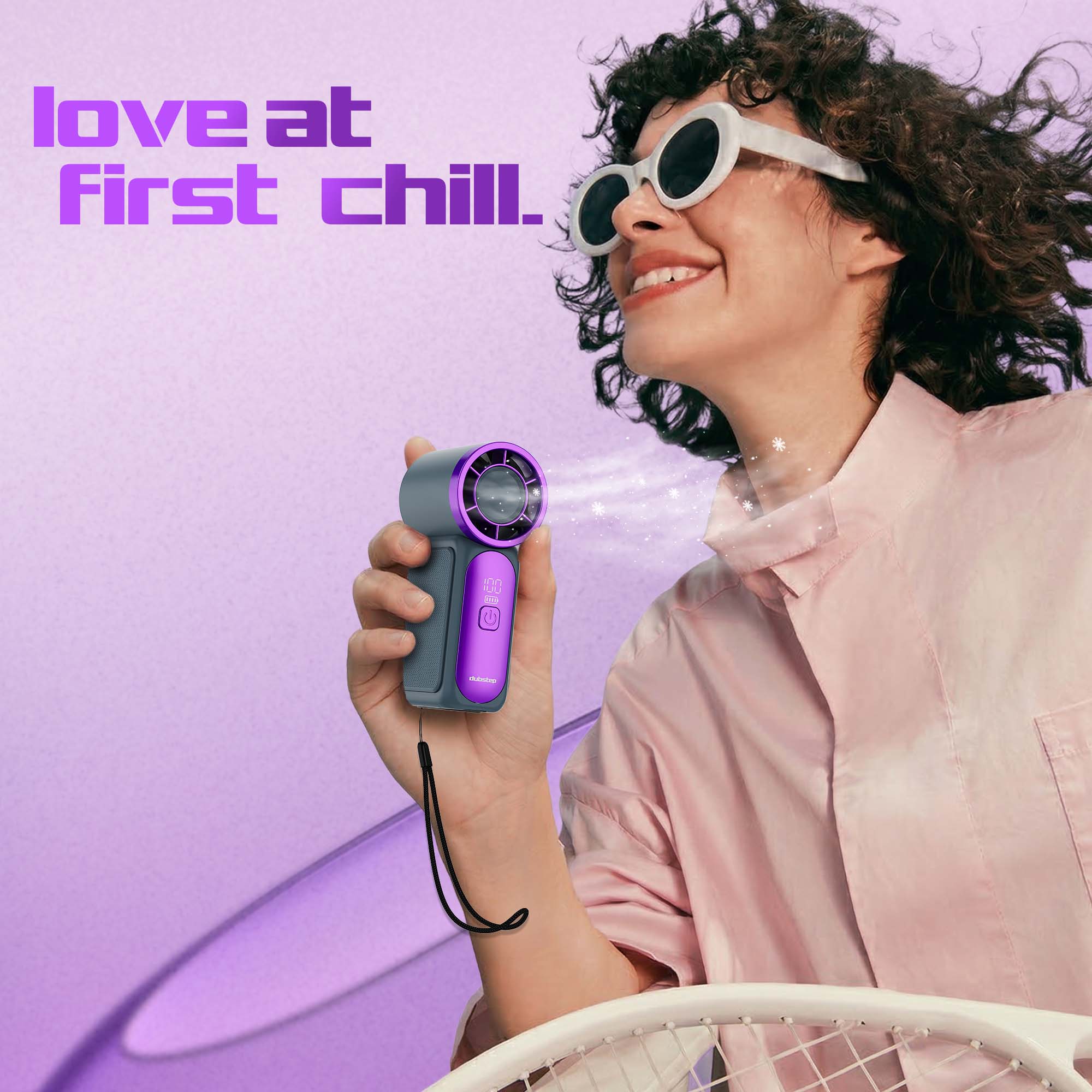 Flo mini (mini handheld cooling fan)