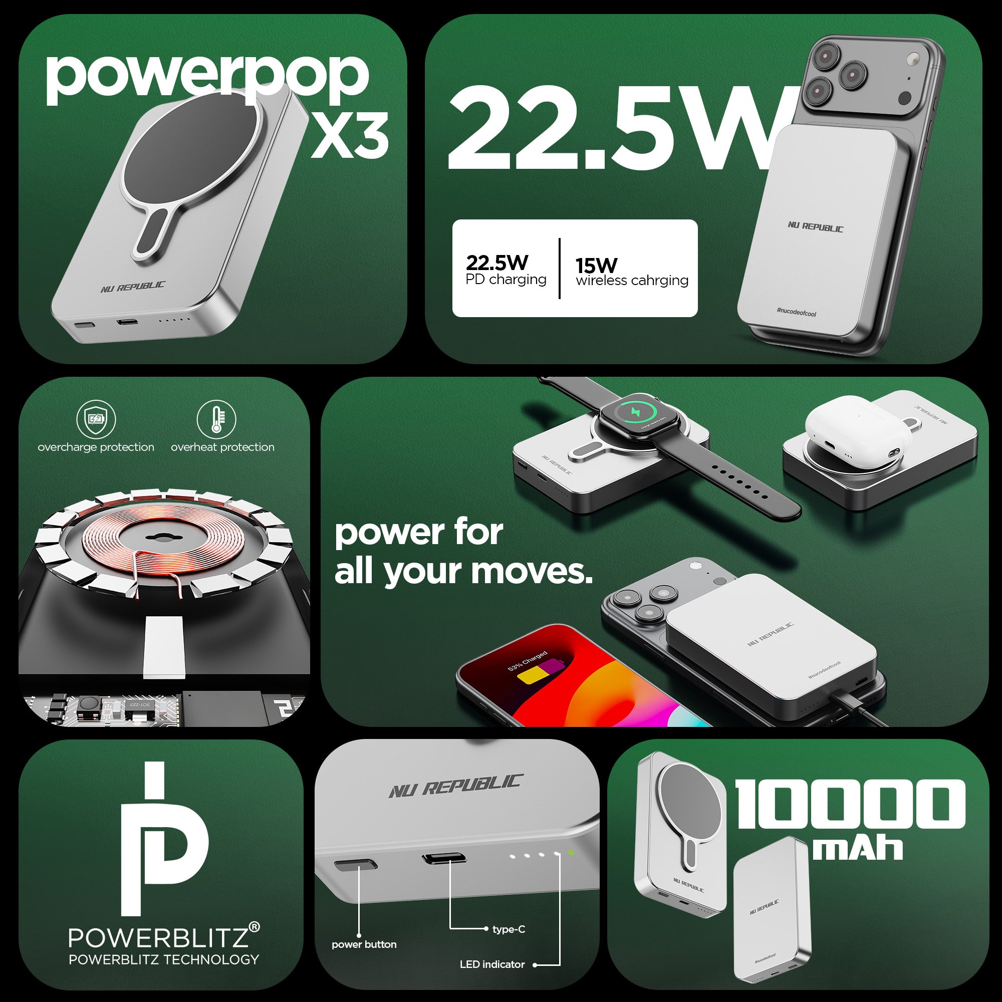 Powerpop X3 Powerbank