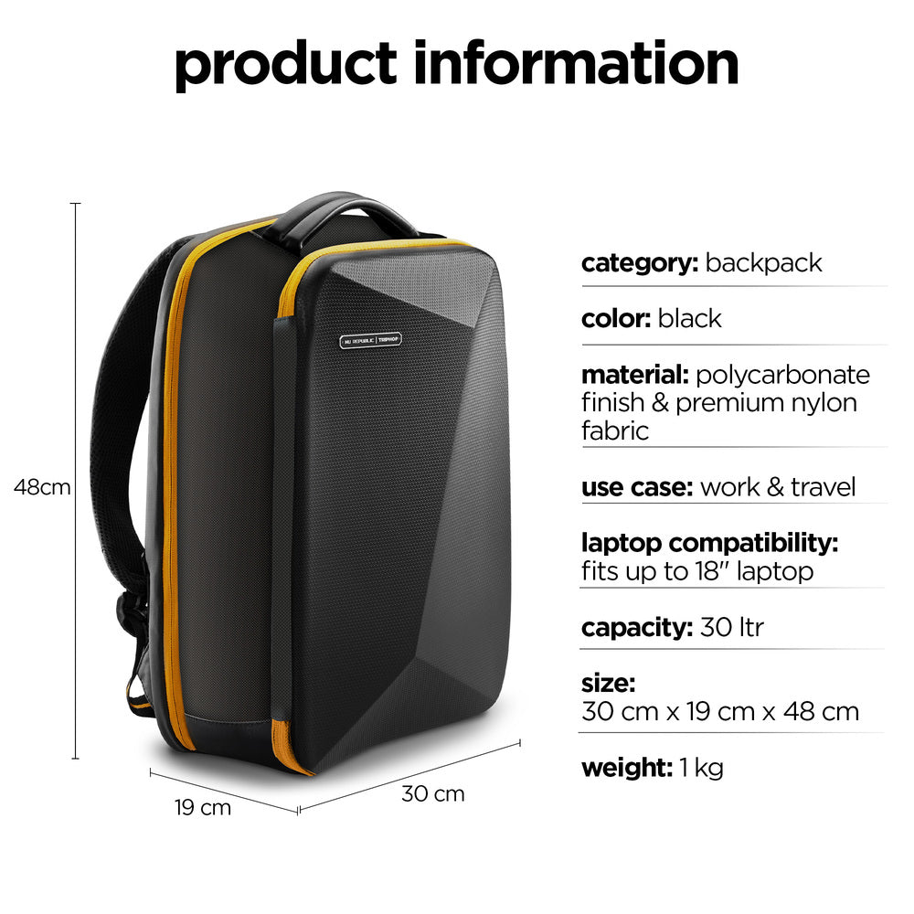 Voyager Edge Backpack (Yellow)