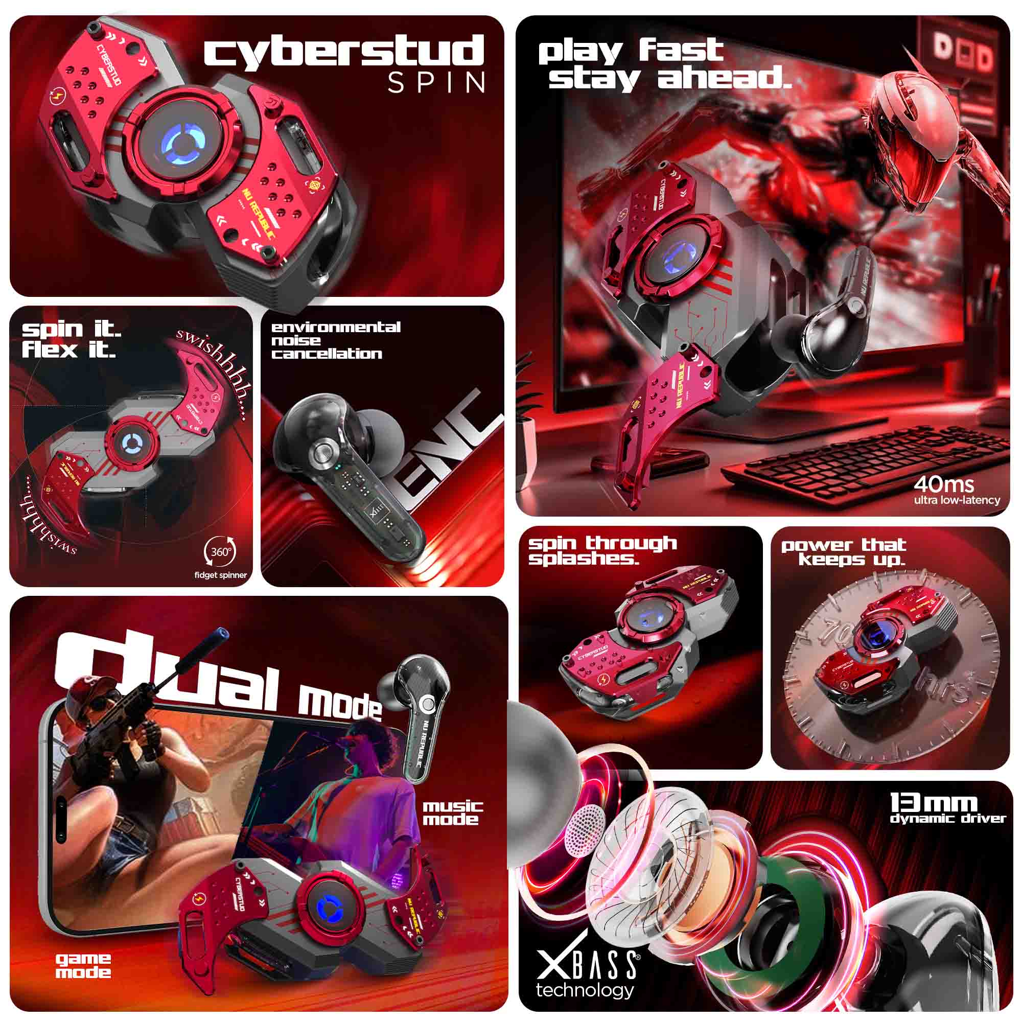 Cyberstud Spin