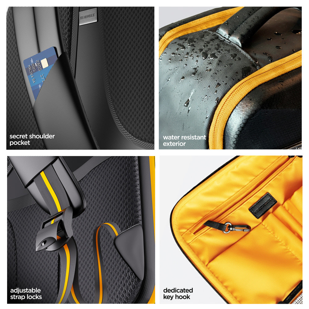 Voyager Edge Backpack (Yellow)