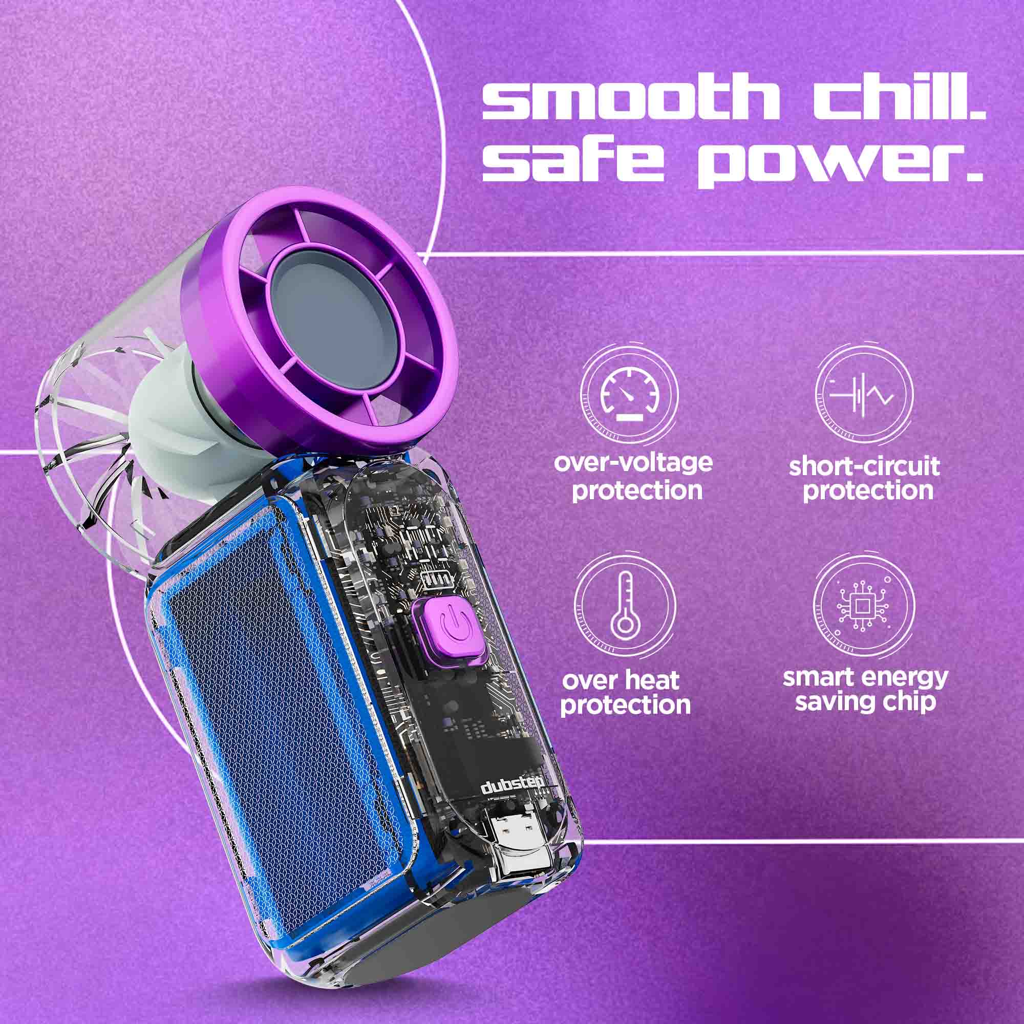 Flo mini (mini handheld cooling fan)