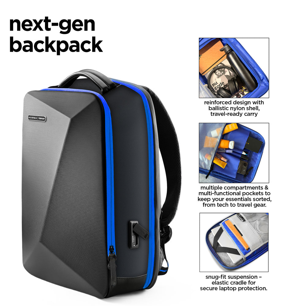 Voyager Edge Backpack (Blue)
