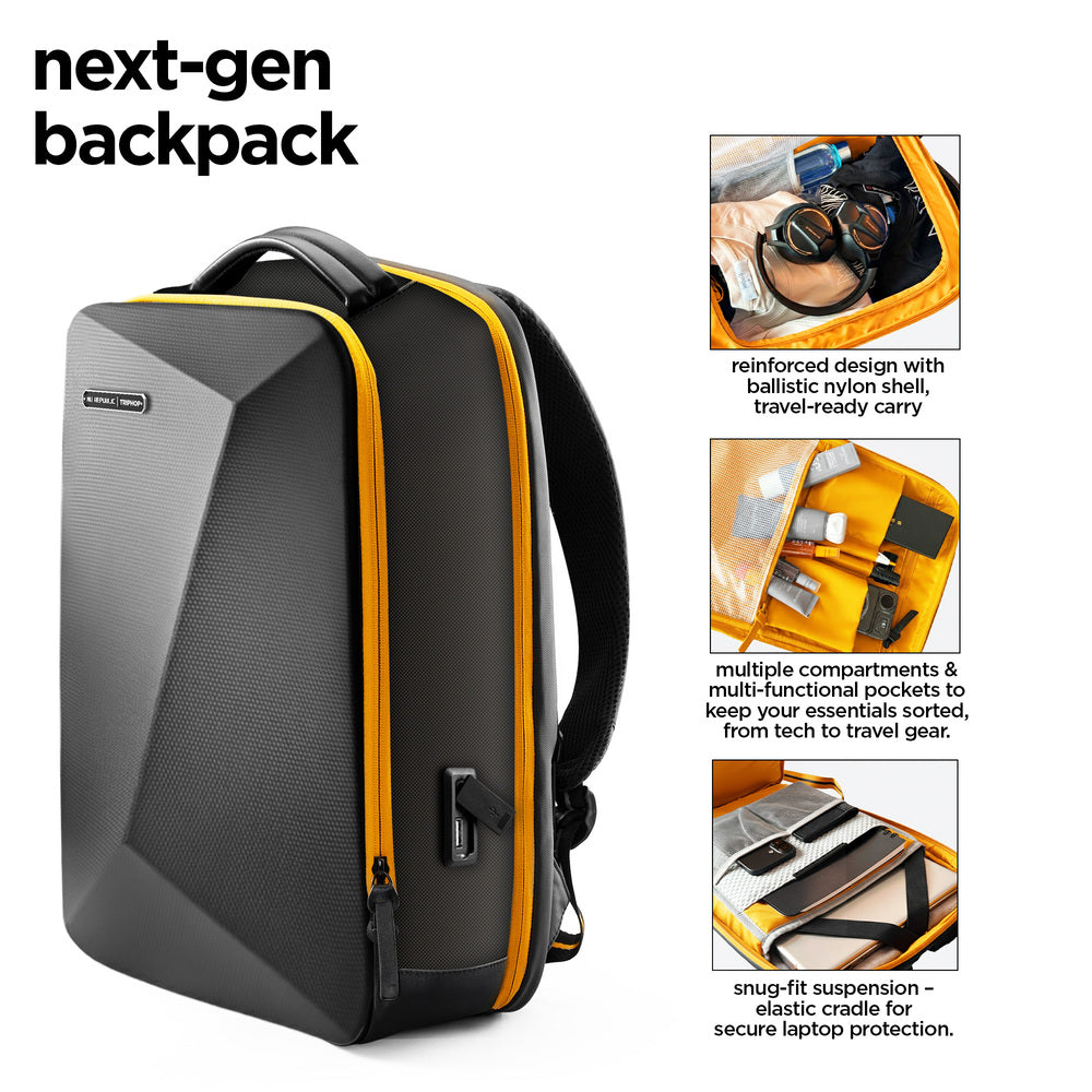 Voyager Edge Backpack (Yellow)