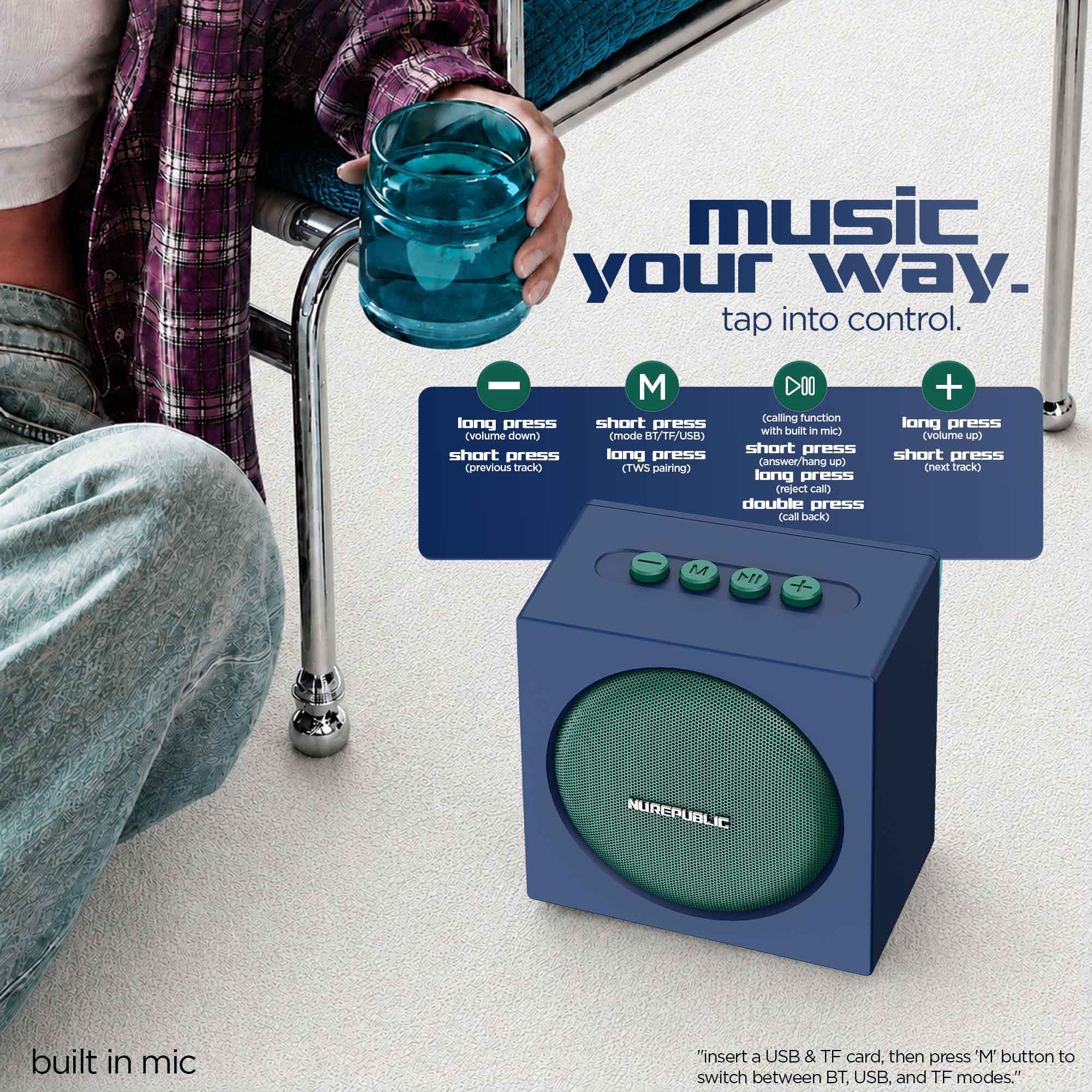 Replay Cube Blue