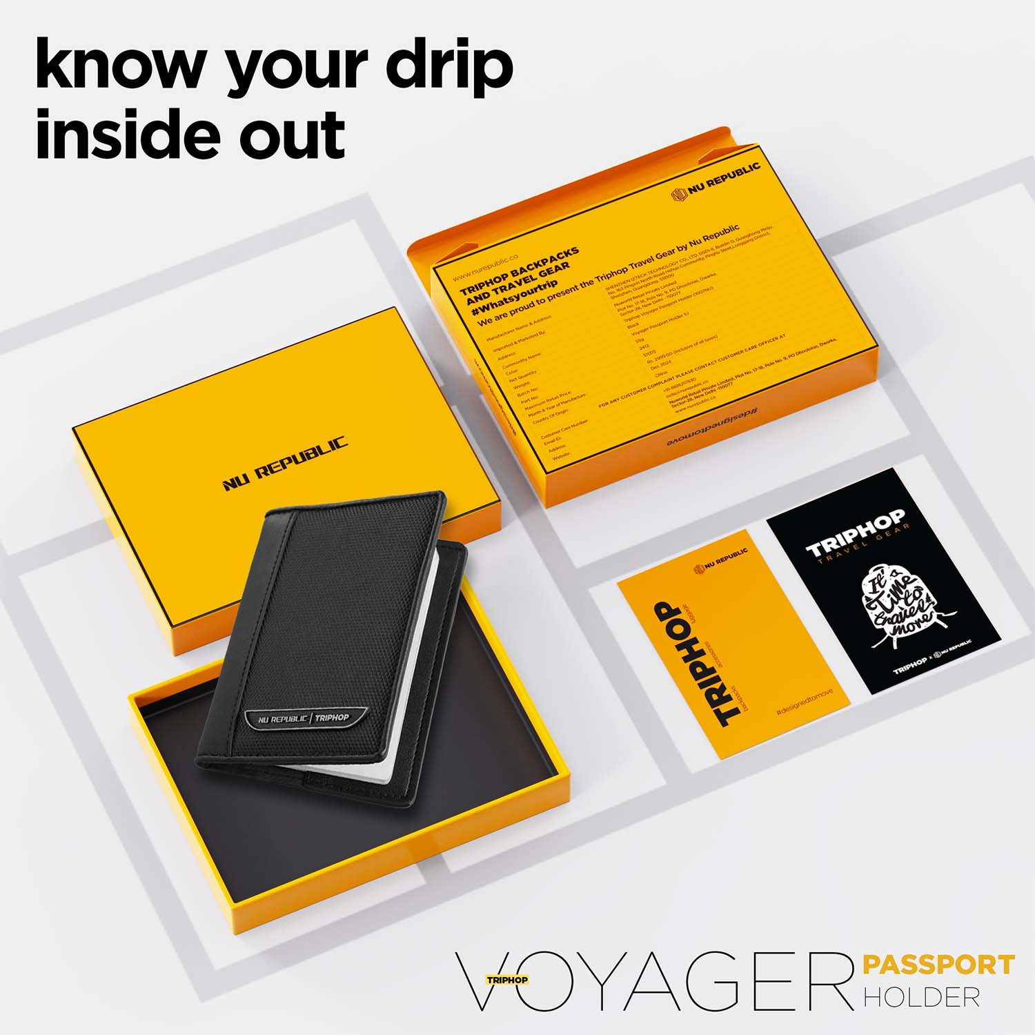 Voyager Passport Holder