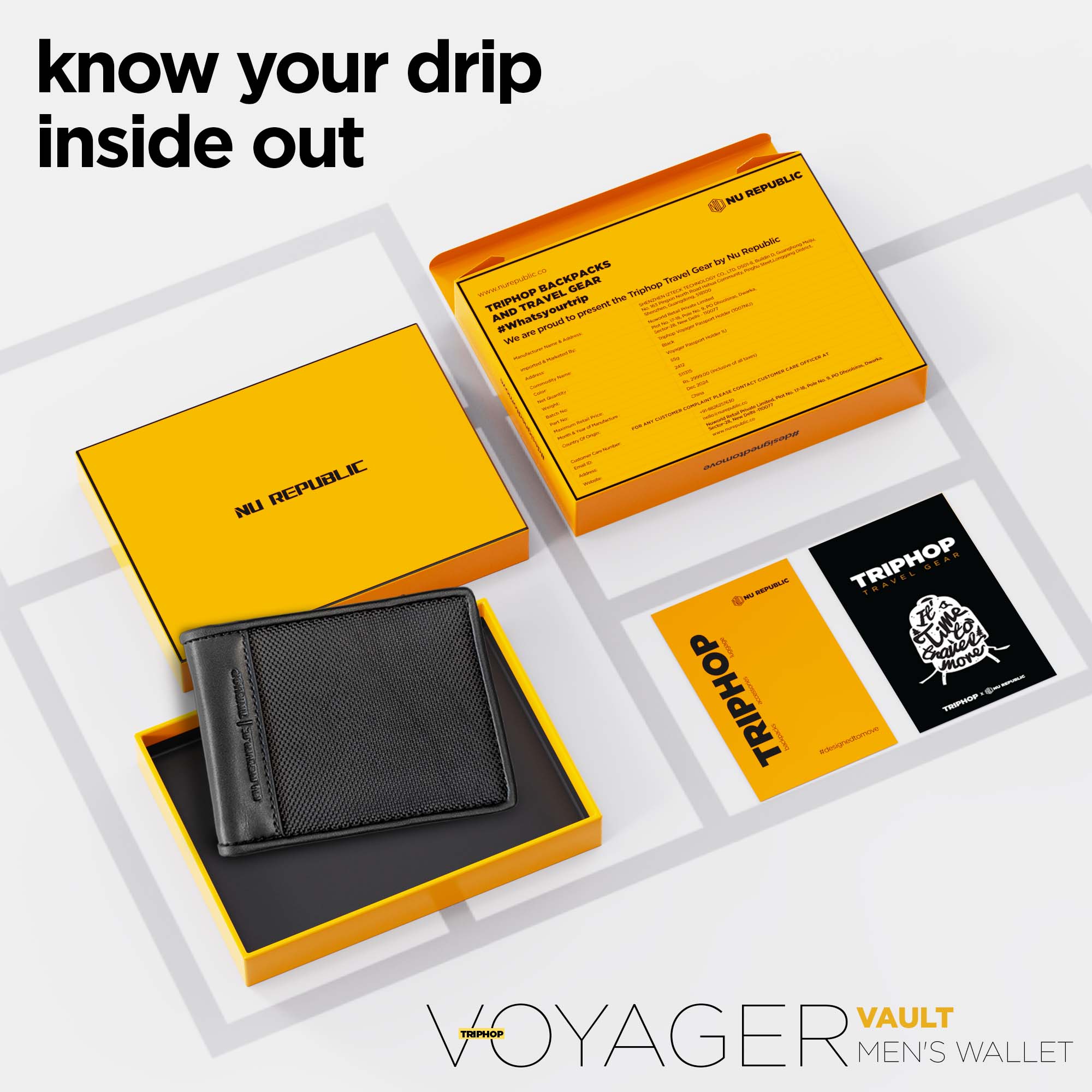 Voyager Vault Men's Wallet