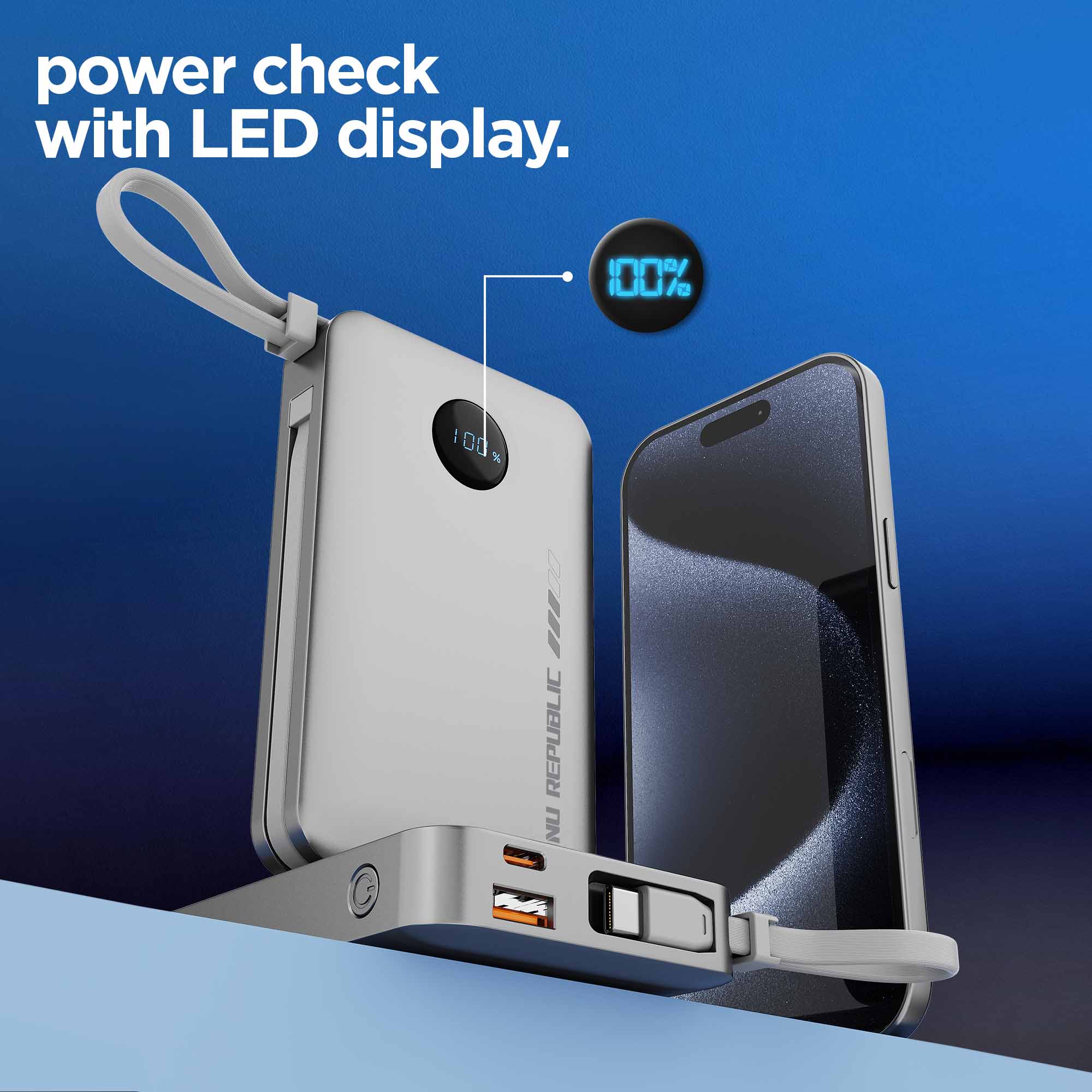Built-in protection safeguards your devices against overheating during charging sessions.