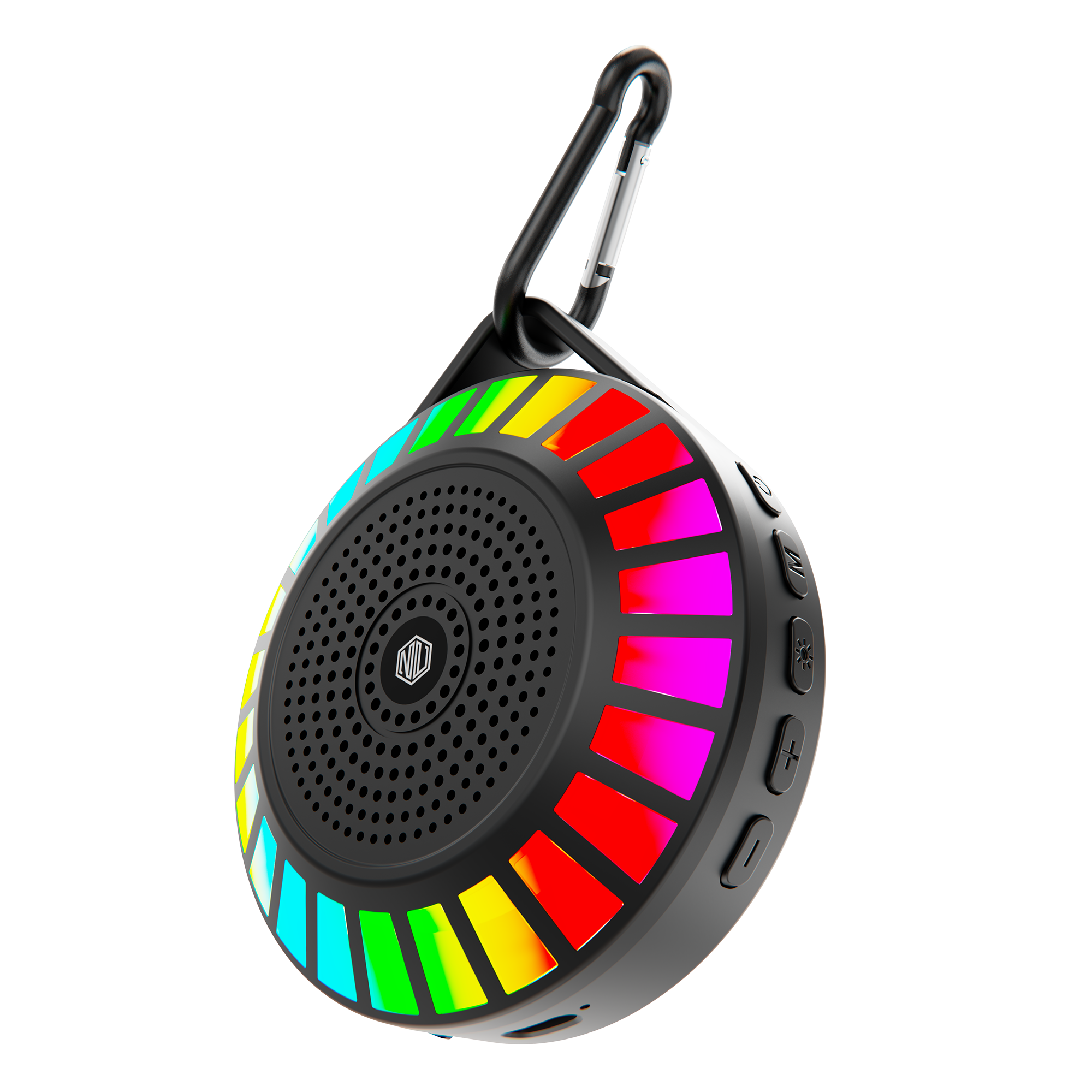 Nu Republic SonicPop 50 portable wireless speaker delivering powerful audio in a compact and stylish design.