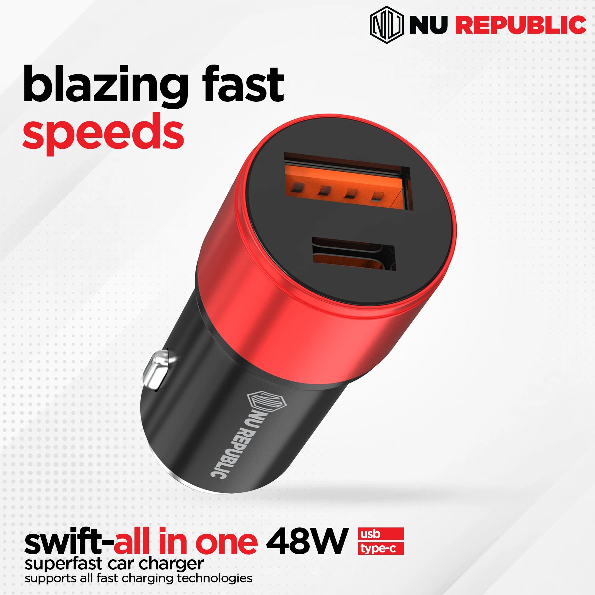 Swift All in one 48W Car Charger