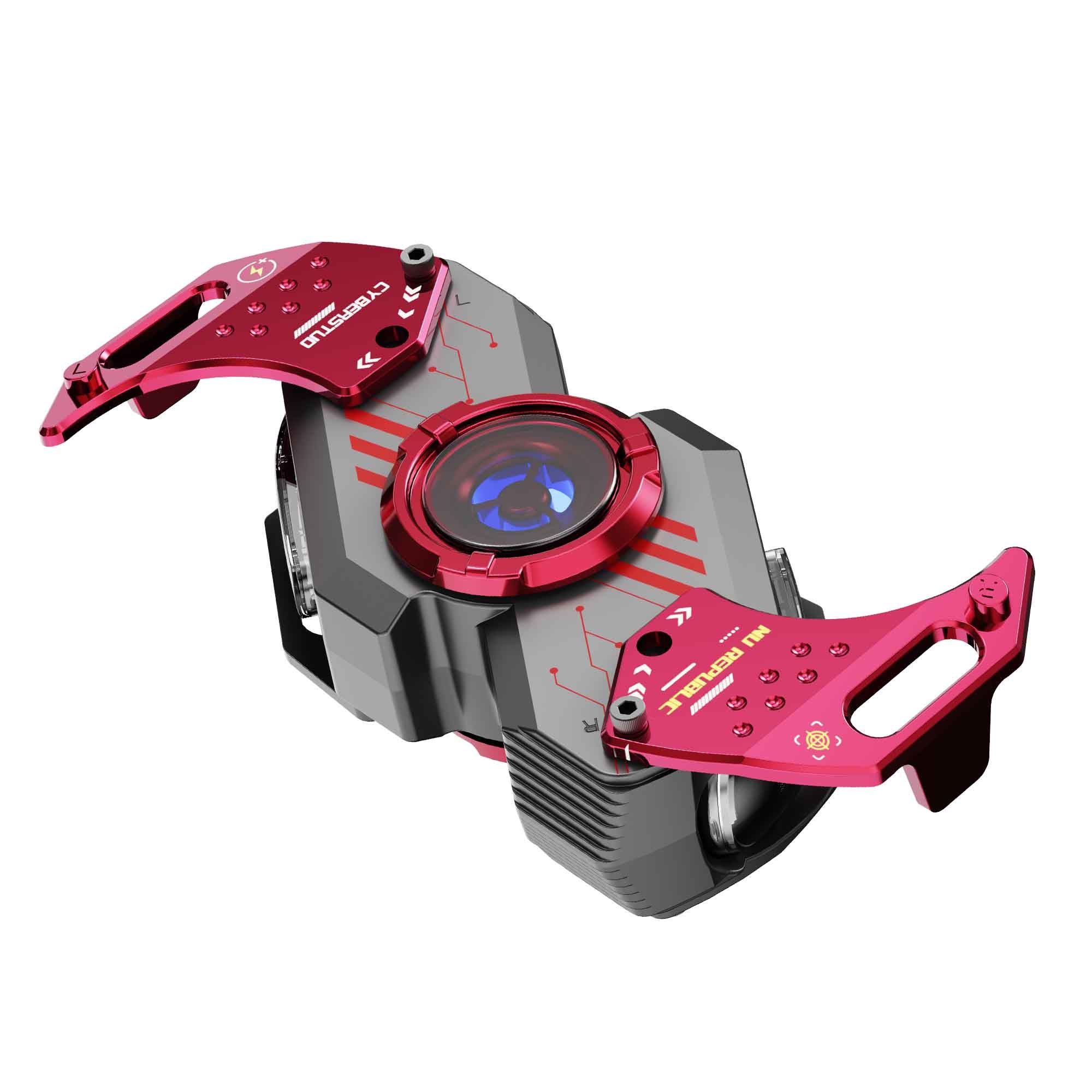 Cyberstud Spin wireless earbuds featuring a 360 degree spinner case and ENC technology