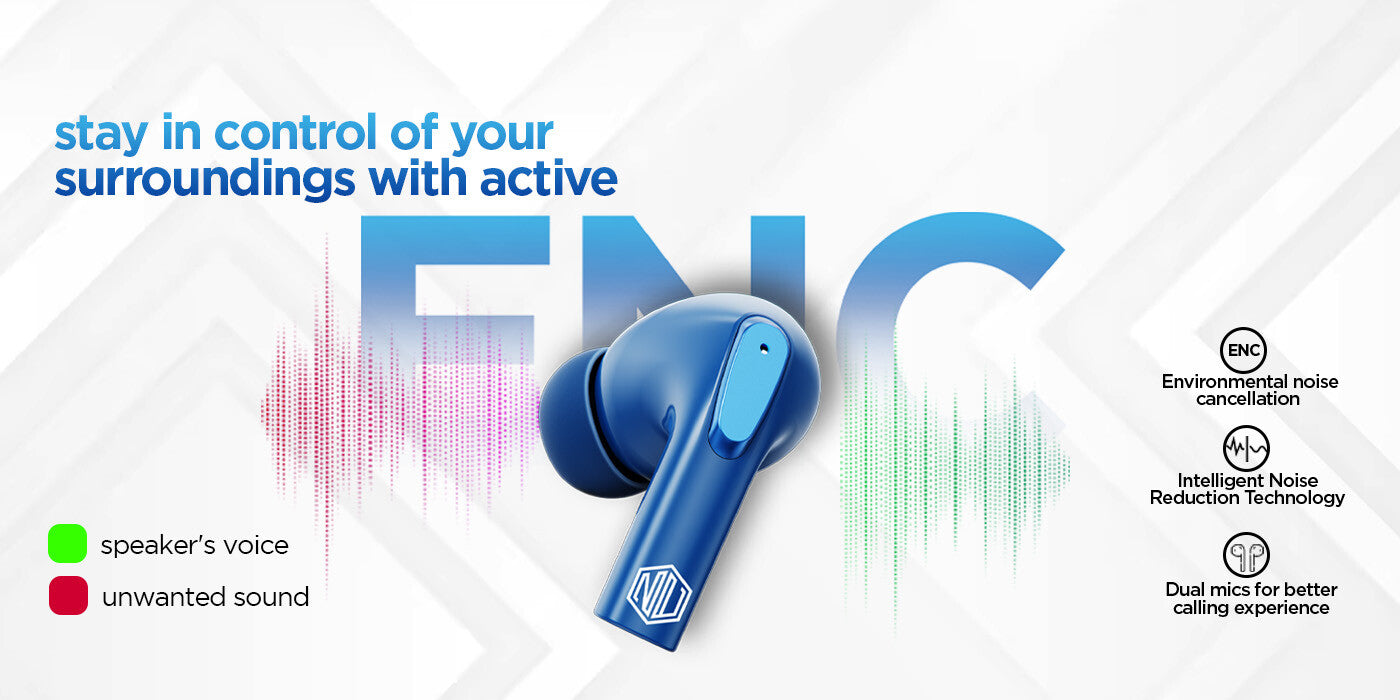 Farhan Akhtar using Epic X3 earbuds with ENC dual microphones for clear and uninterrupted calls