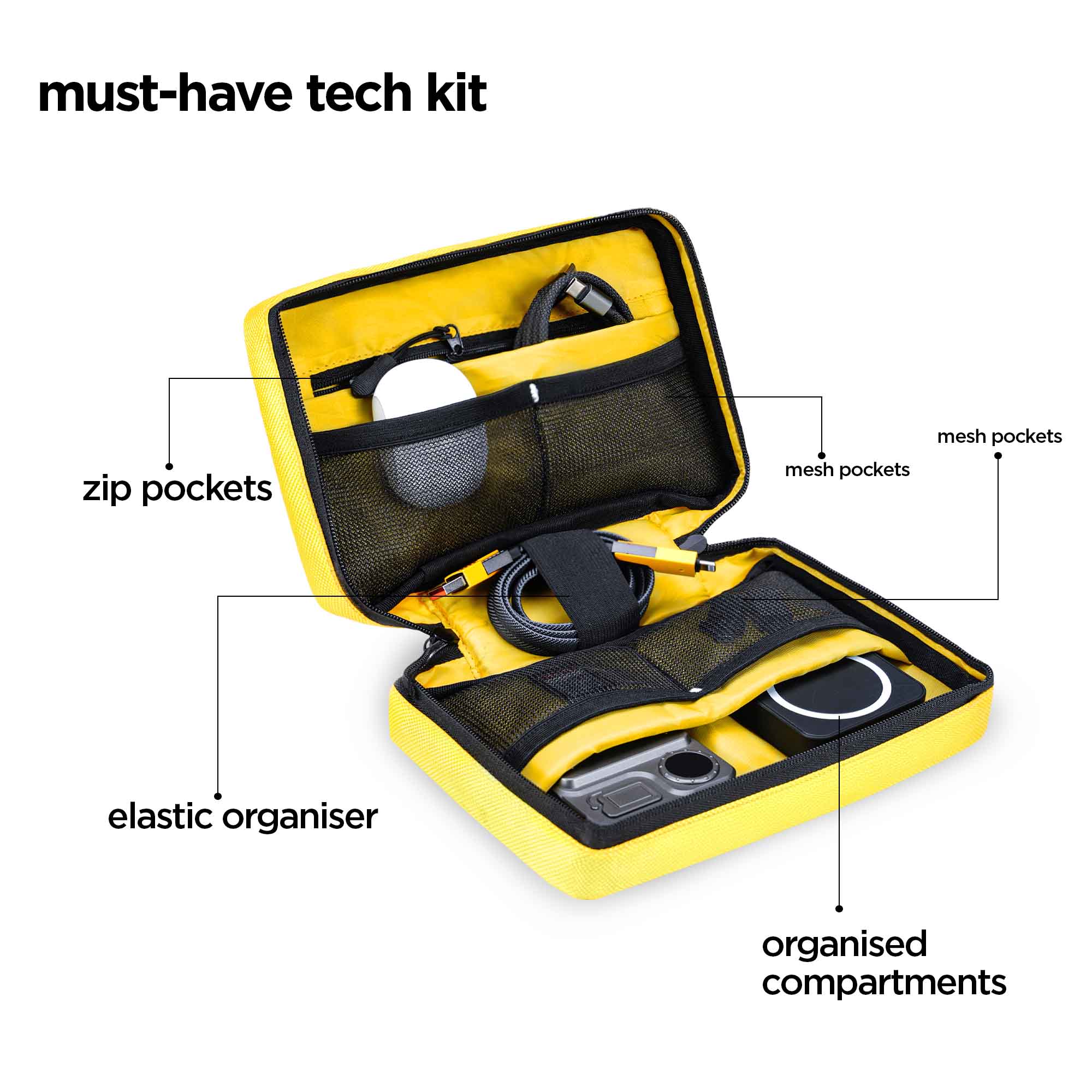Everyday Tech Kit (Yellow)