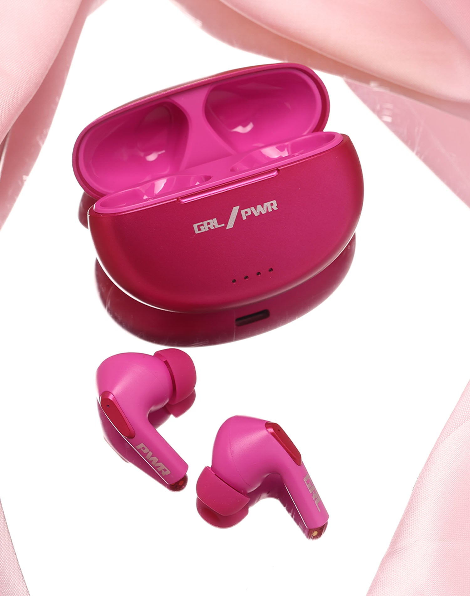 Wireless earbuds with ENC technology for crystal-clear calls and reduced background noise