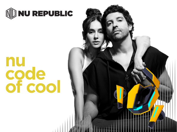 Nu Republic® onboard power couple Farhan Akhtar and Shibani Akhtar as brand ambassadors -  defining the #Nucodeofcool