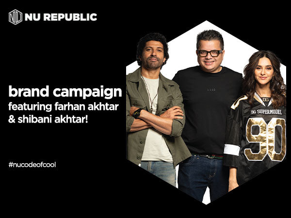 Brand campaign featuring Farhan Akhtar and Shibani Akhtar!