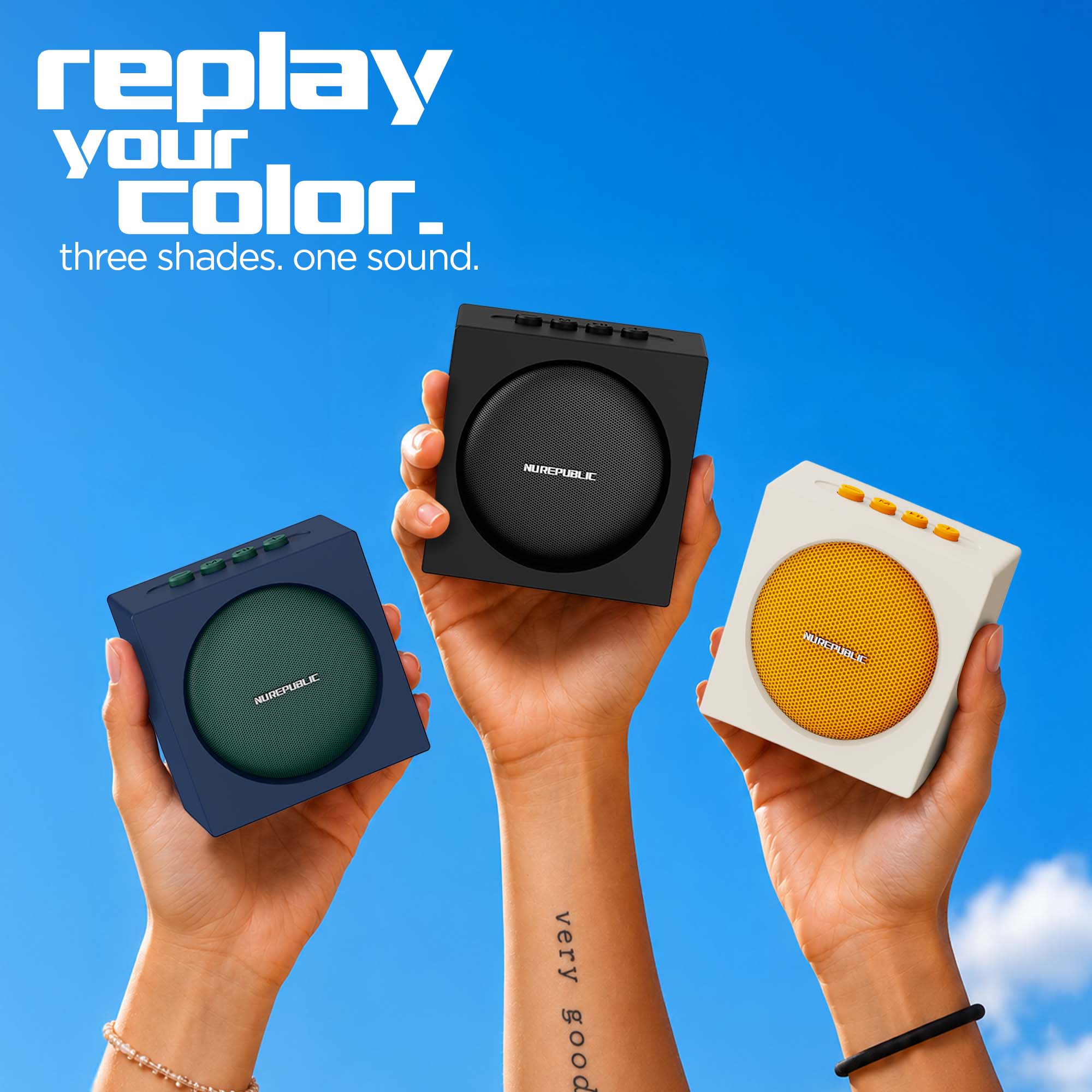 Replay Cube Blue