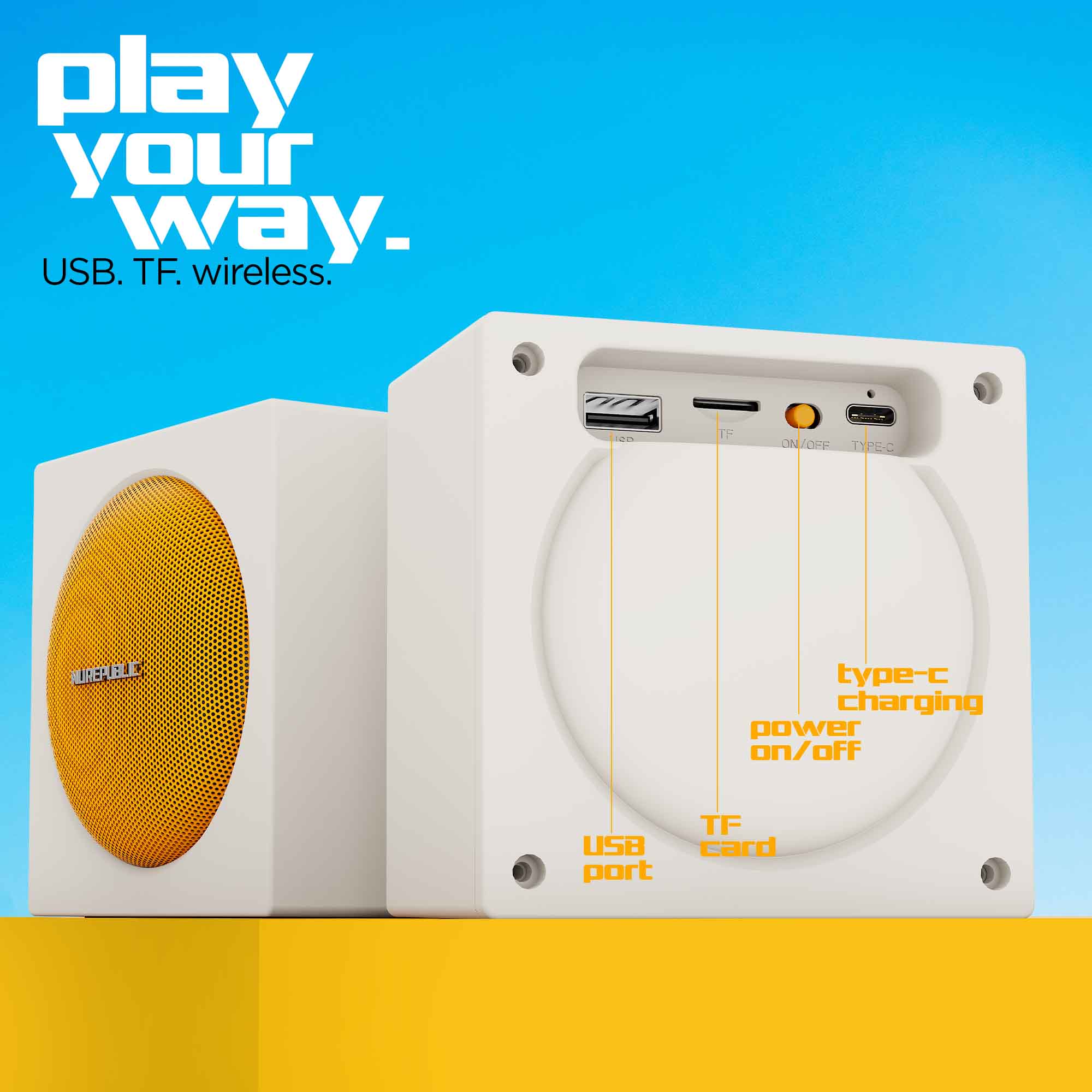 Replay Cube Yellow