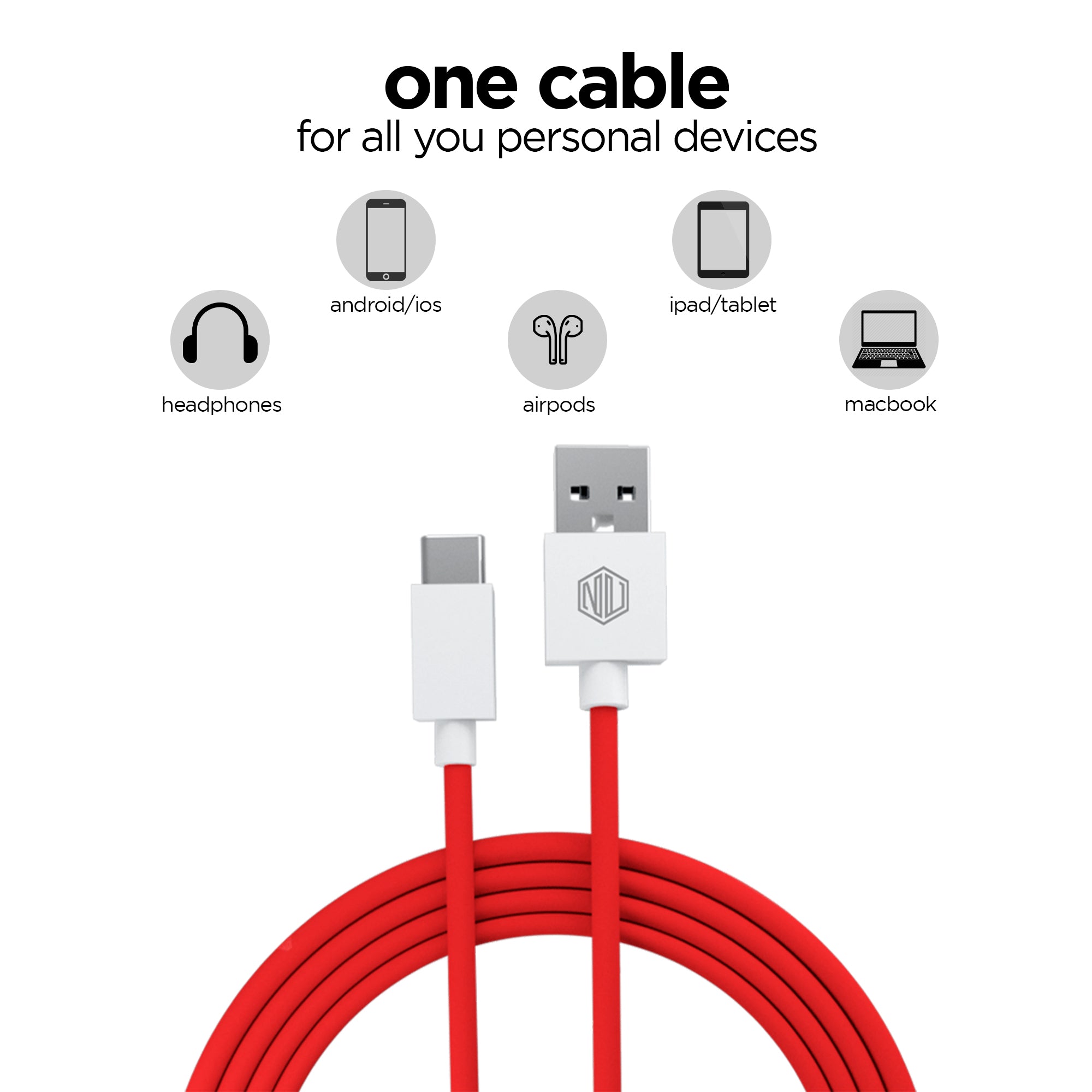 Blaze Hypersonic 50W Fast Charging USB A to Type C Cable