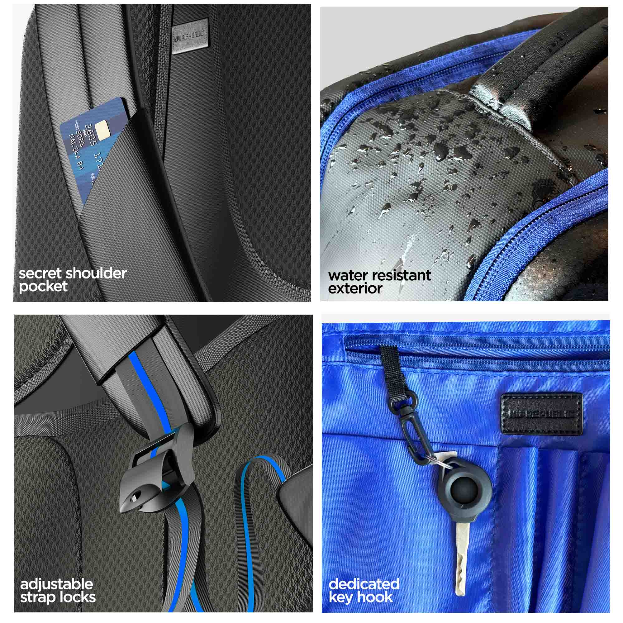 Voyager Edge Backpack (Blue)