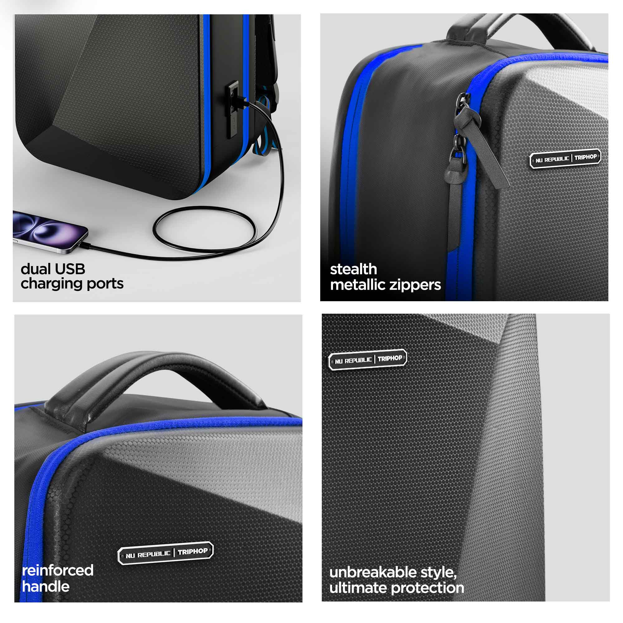 Voyager Edge Backpack (Blue)