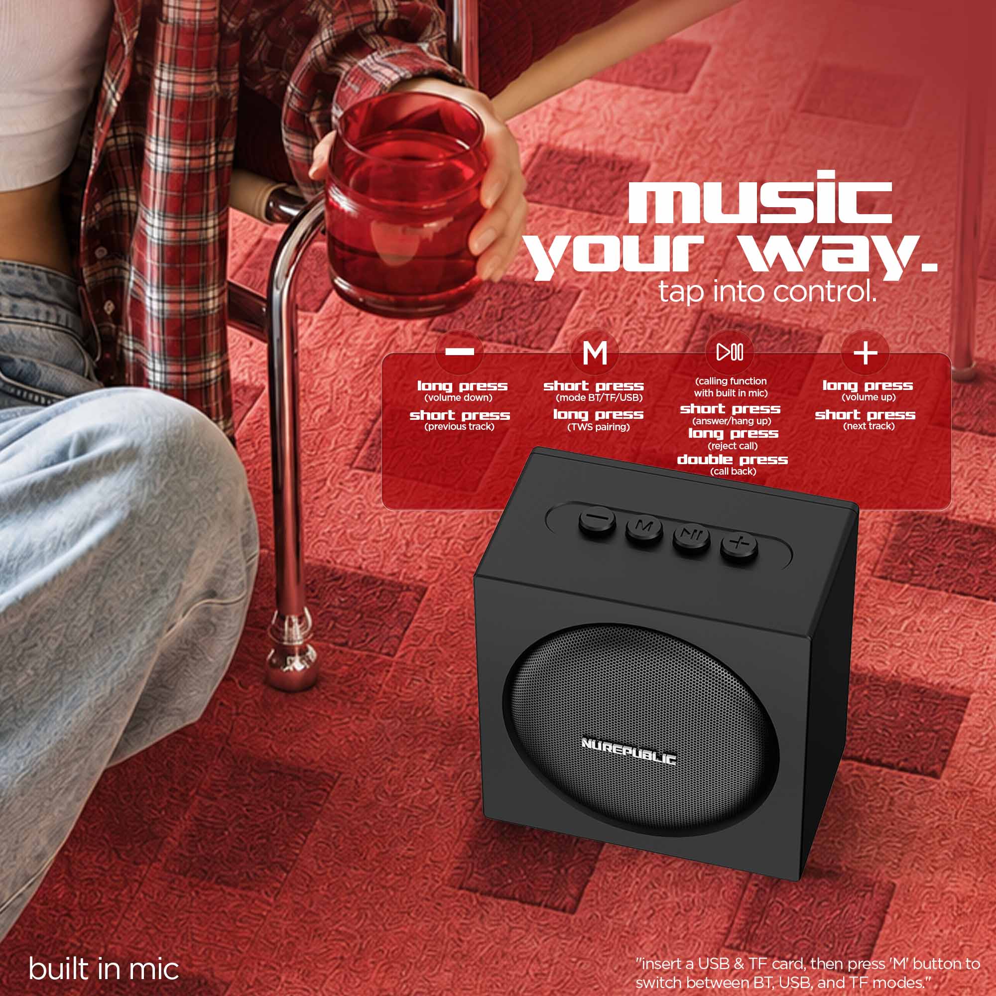 Replay Cube Black