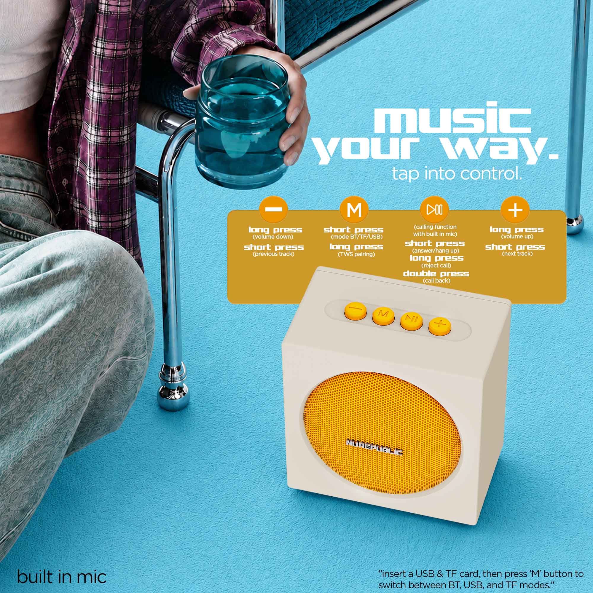 Replay Cube Yellow