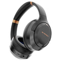 Nu Republic Starboy 3 wireless headphones featuring 56 hours playtime, X-Bass® Technology, 50ms low latency, ENC, and Dual Pairing connectivity.