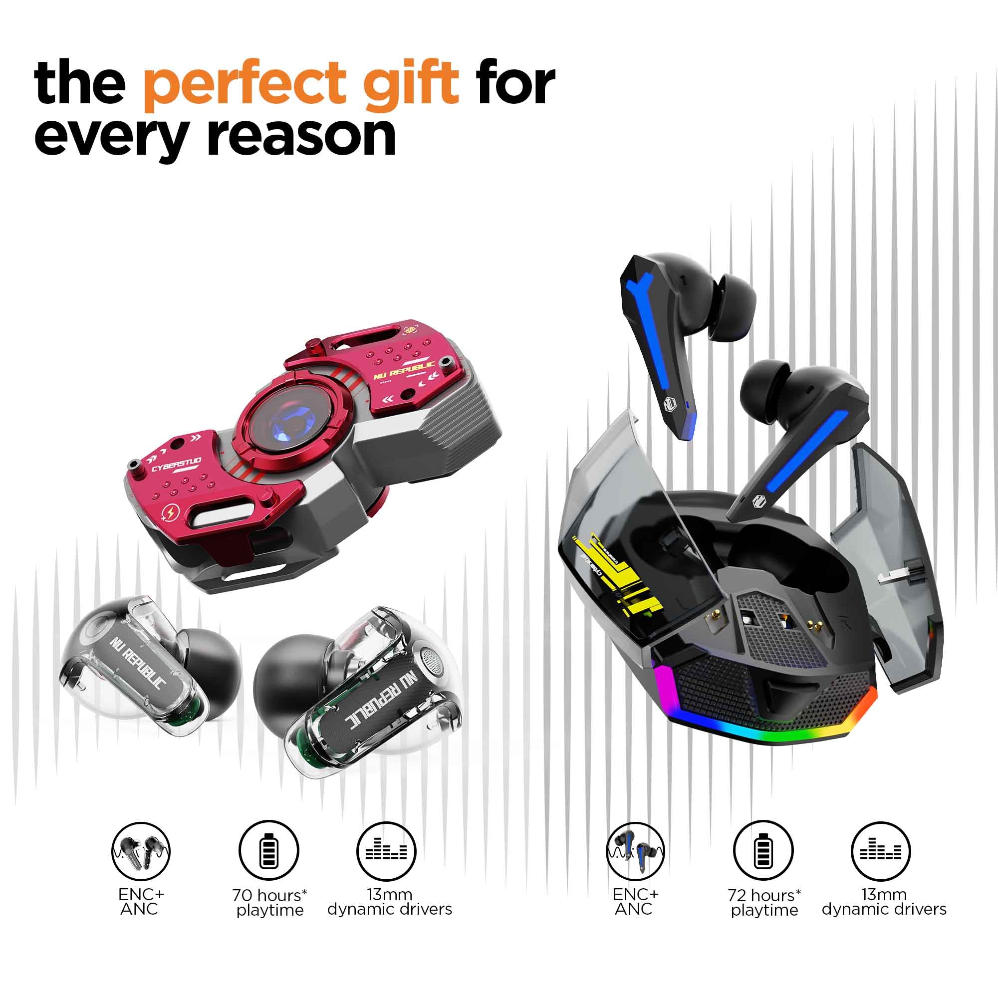 Beatbox Earbuds Combo