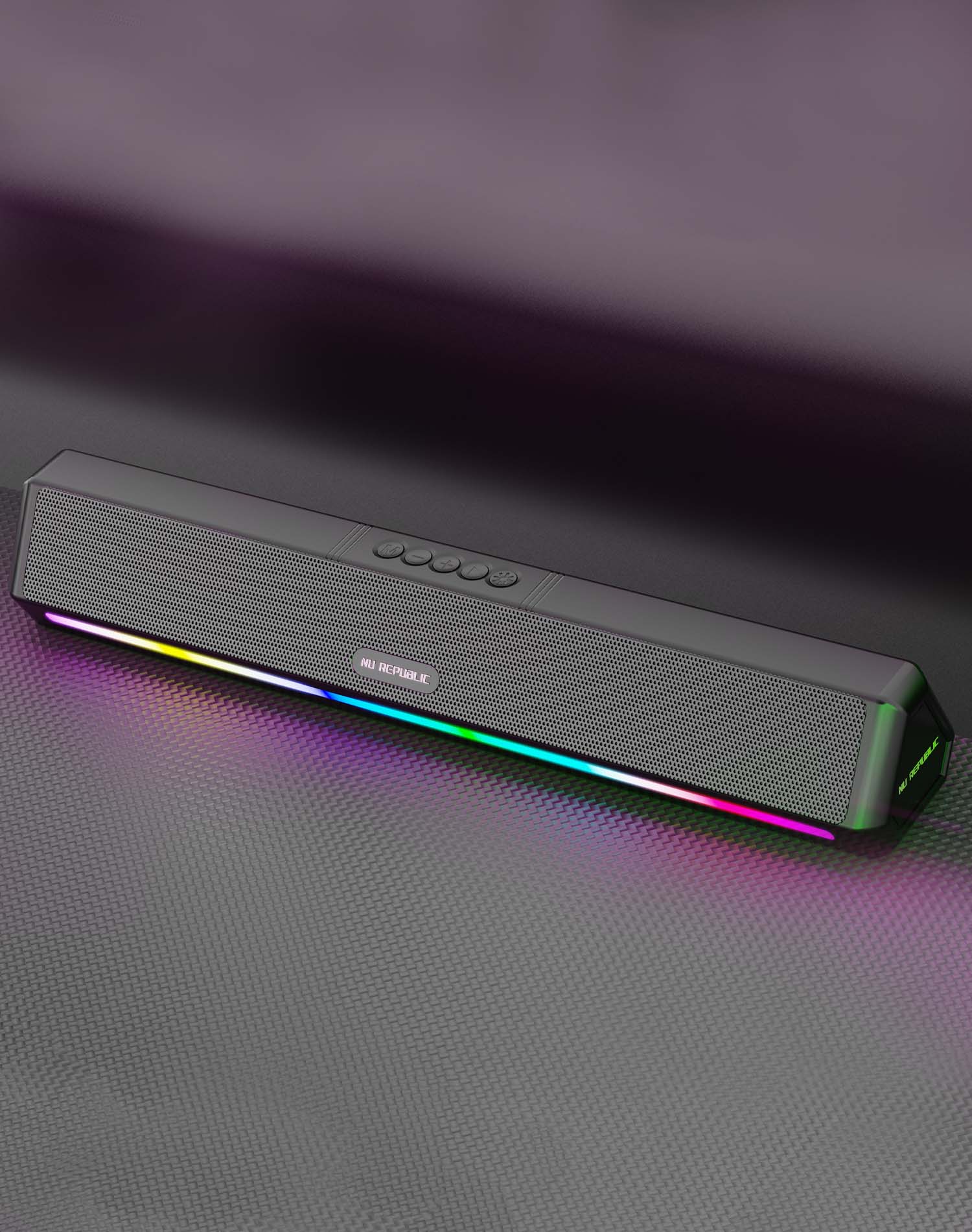 Lightweight and travel-friendly Bluetooth speaker built for parties, road trips, outdoor gatherings, and everyday entertainment.