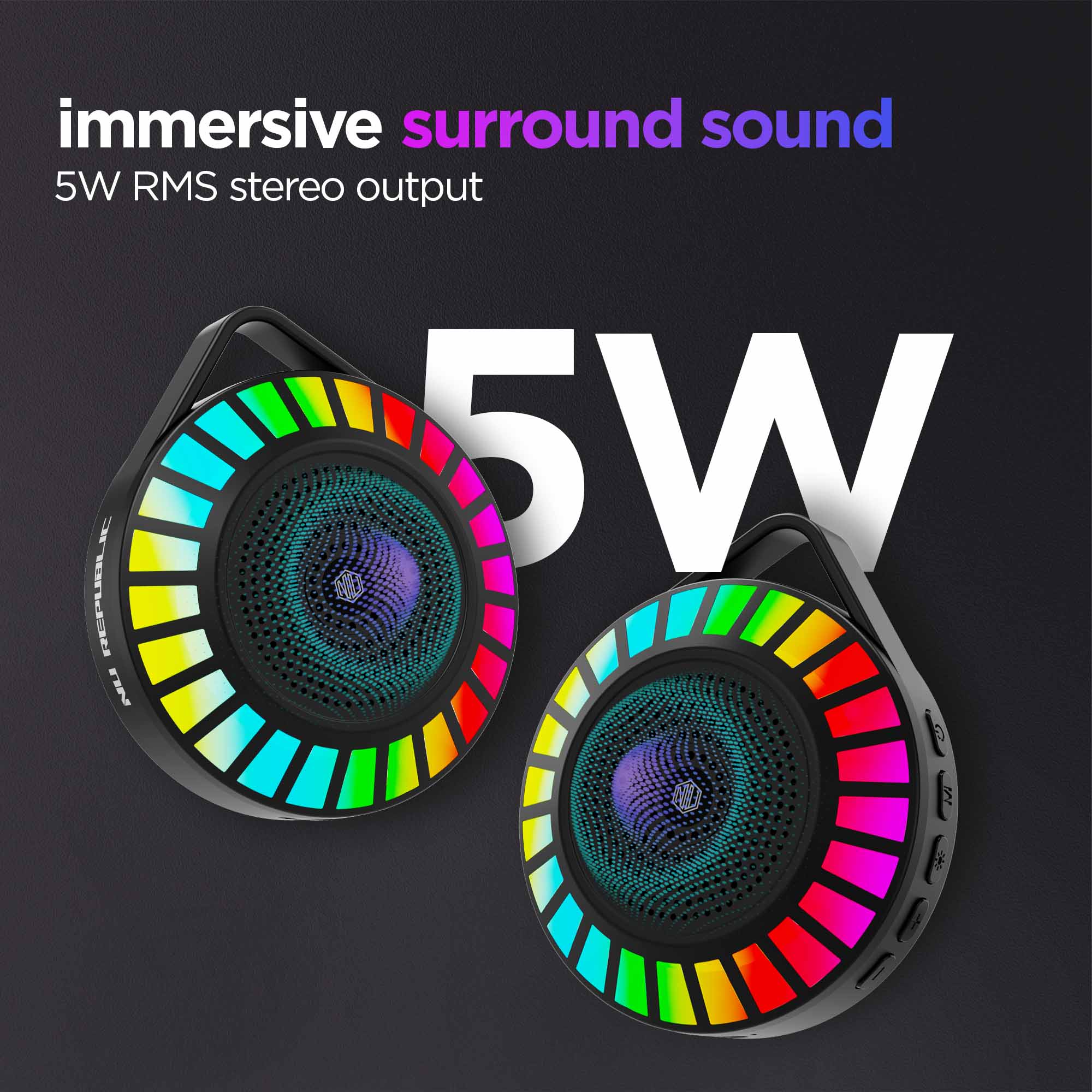Experience clear and immersive audio with powerful speaker performance.