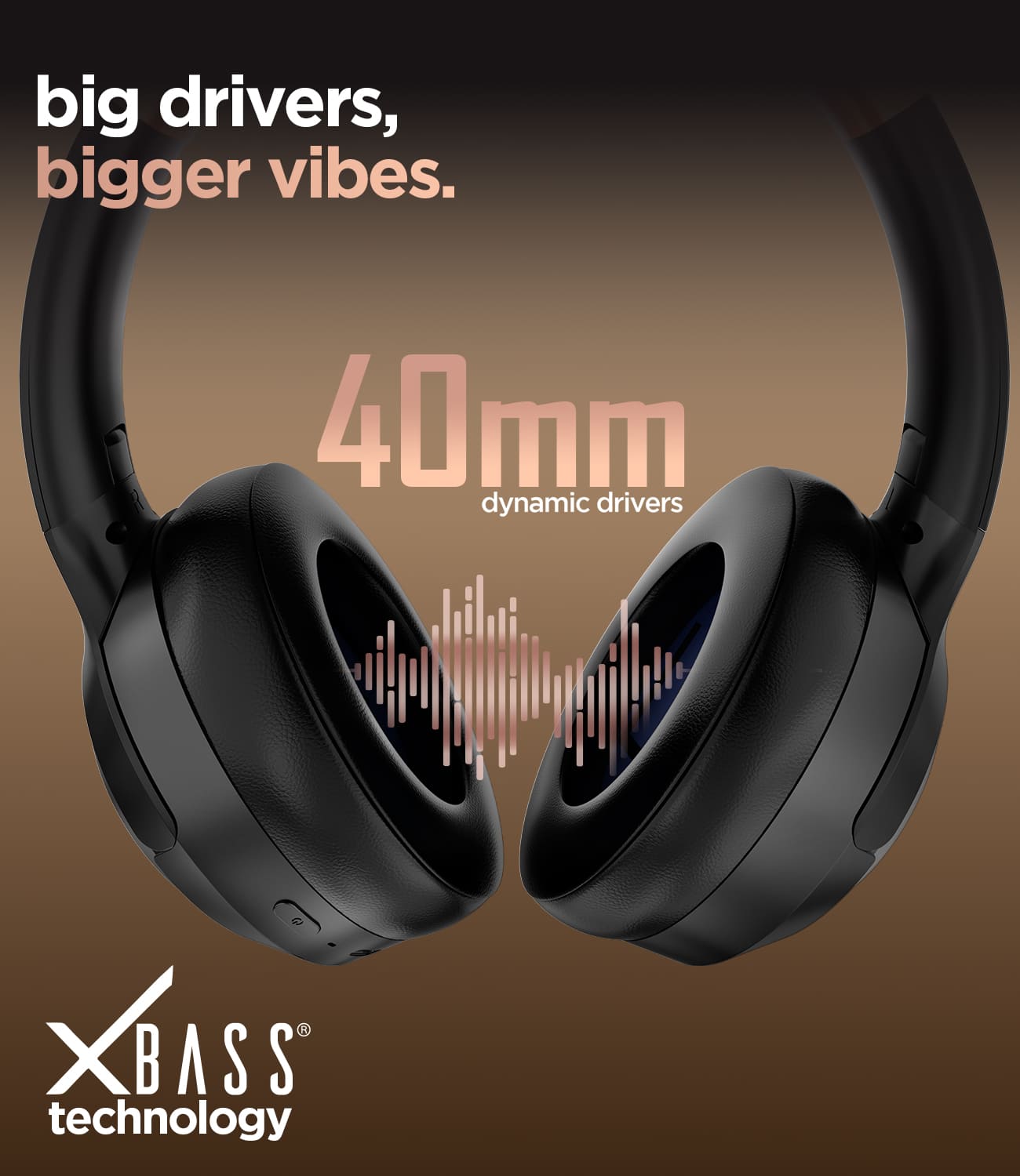 Experience immersive audio with high-performance neodymium drivers.