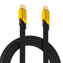 Blaze Fusion 120W Fast Charging Carbon fiber design cable (C-C Type)