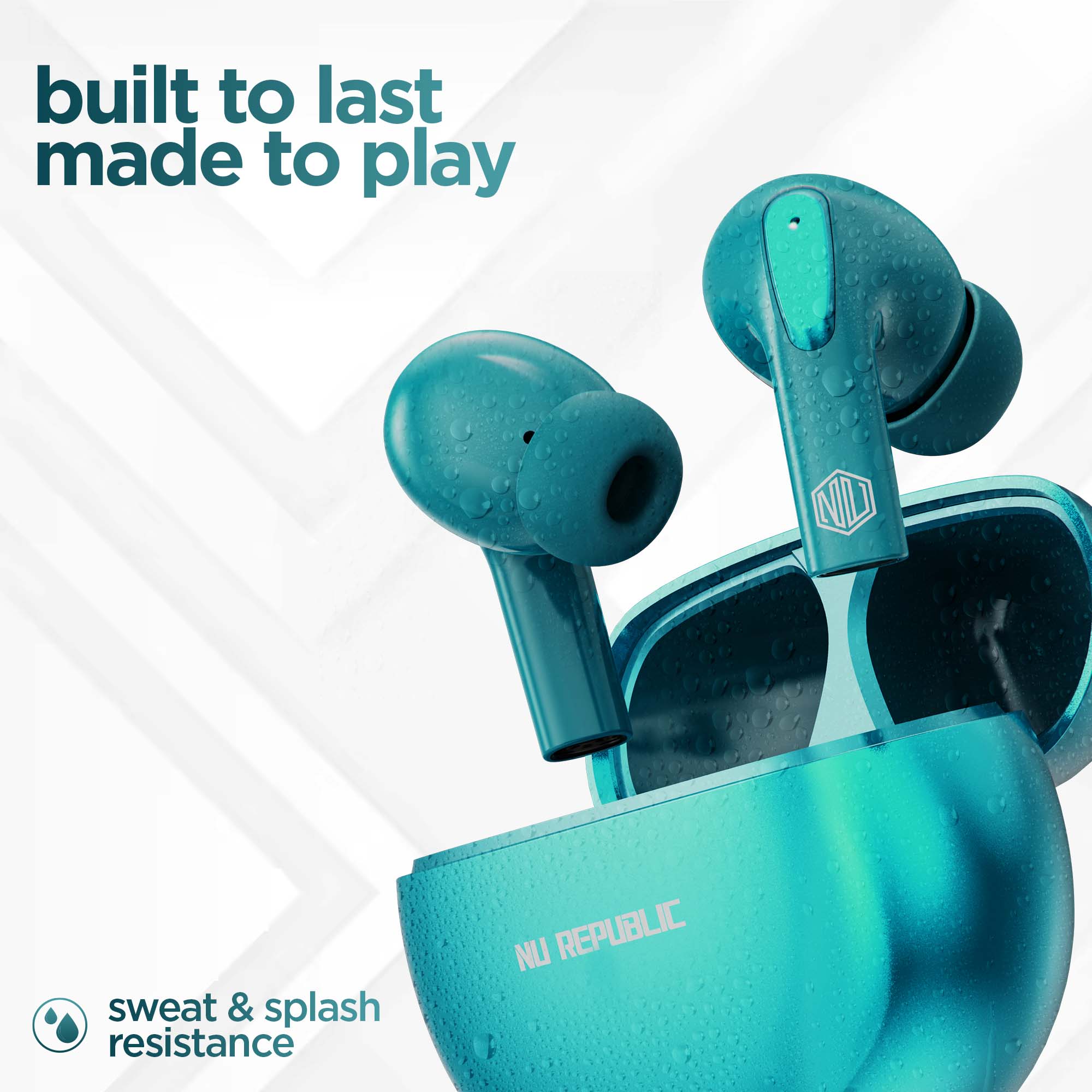 Epic X3 earbuds built to withstand sweat and splashes during workouts and travel