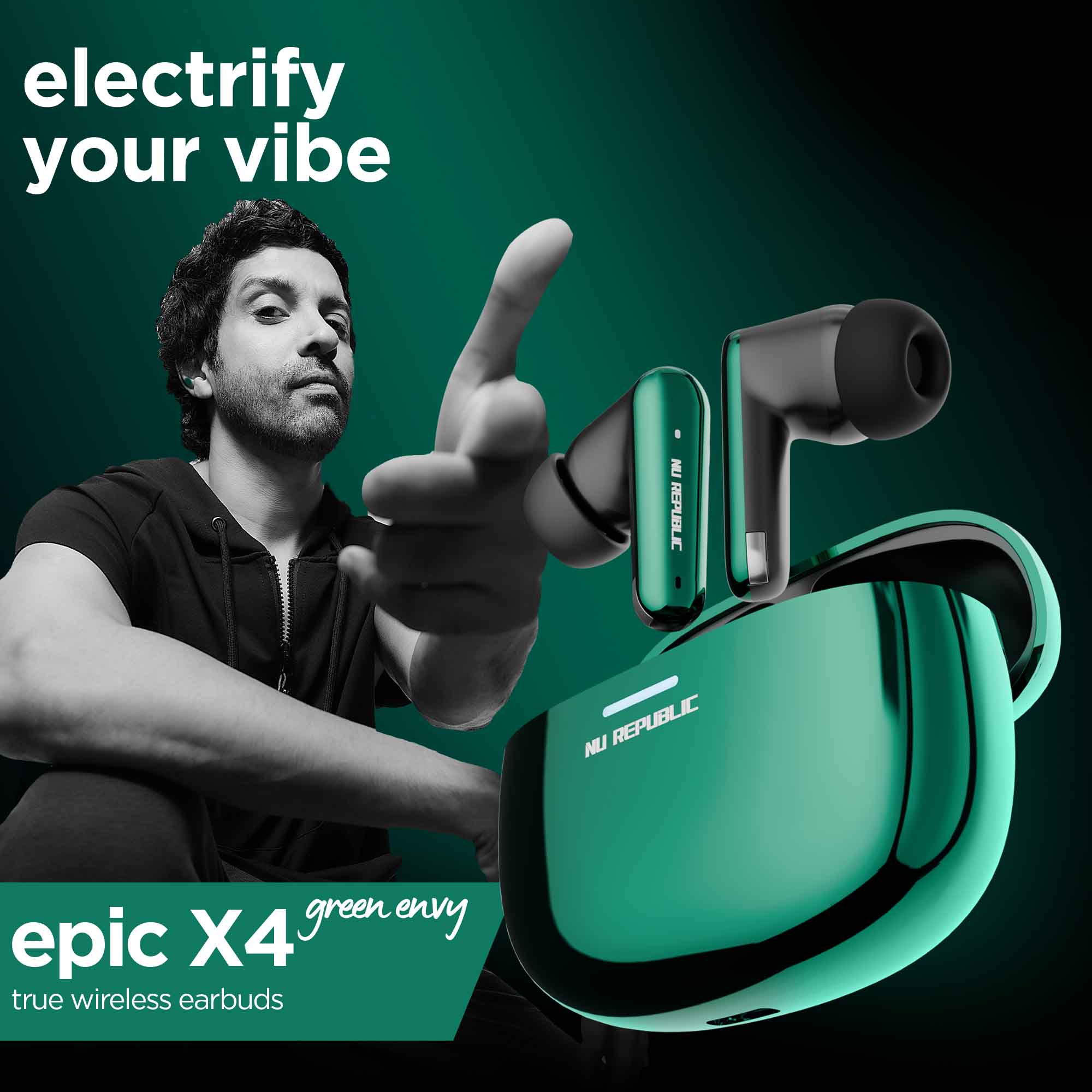 Epic X4 wireless earbuds featured in official brand ambassador campaign