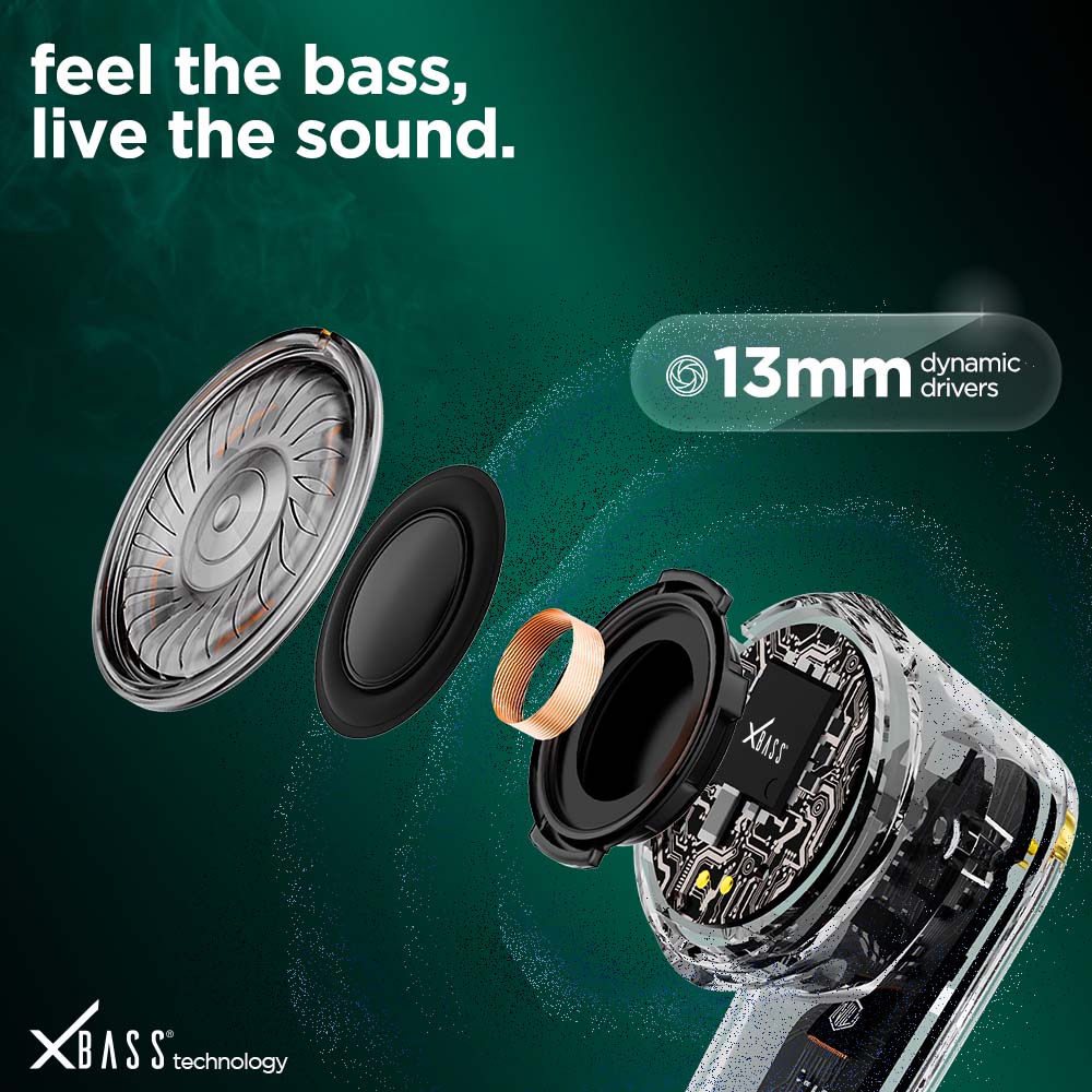 Epic X4 wireless earbuds designed for extended listening sessions