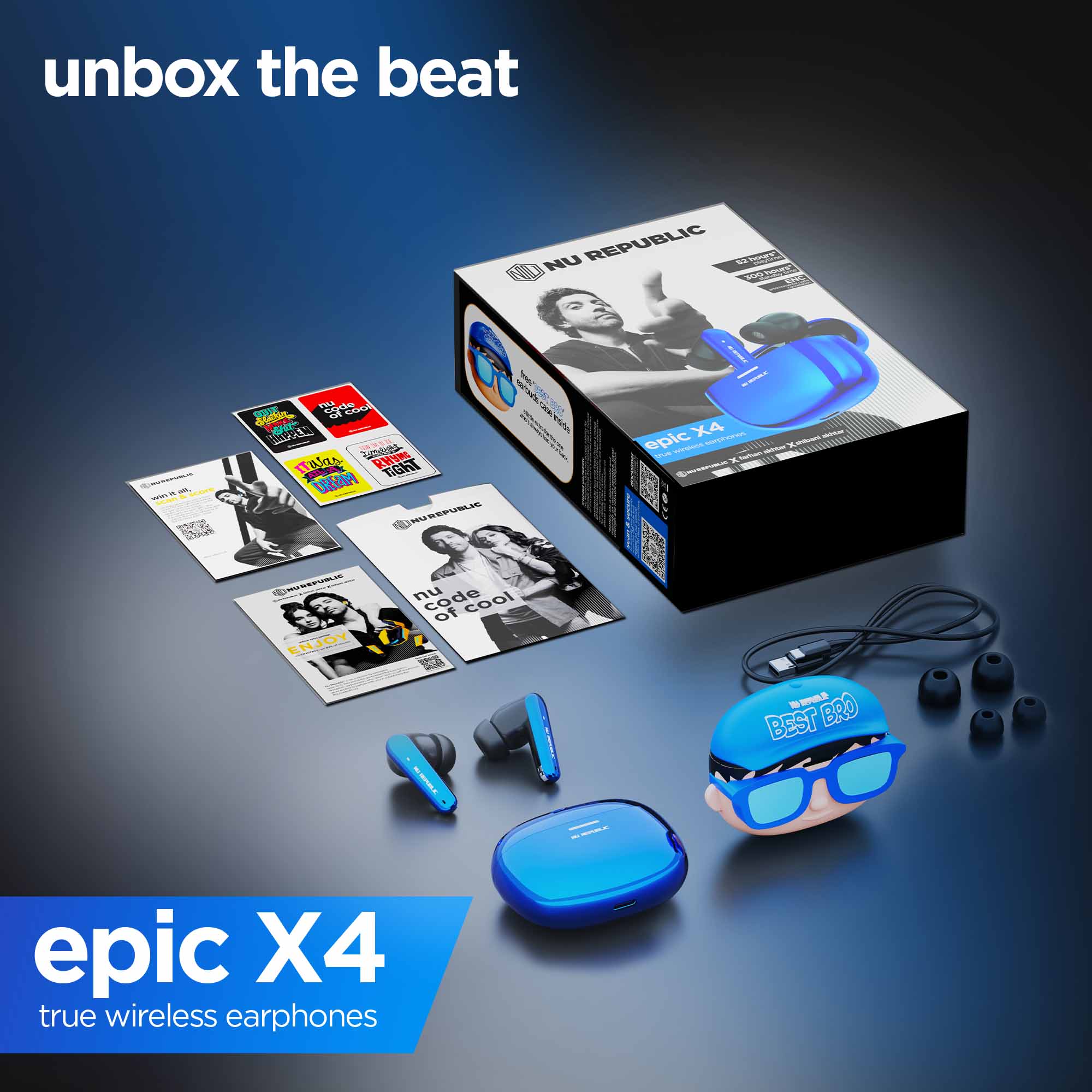 Epic X4 true wireless earbuds – best bro edition