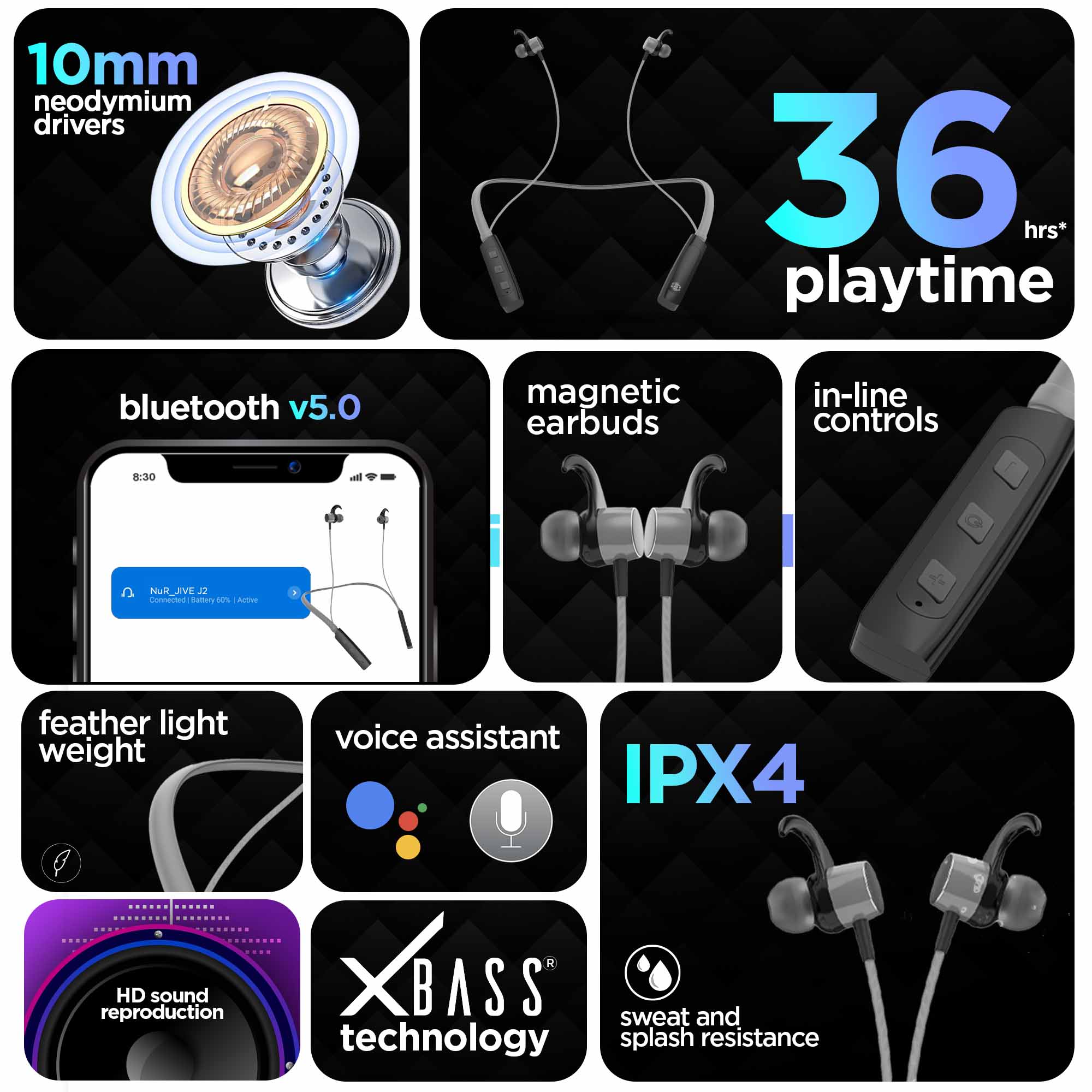 Jive bluetooth 5.0 wireless earbuds review cheap