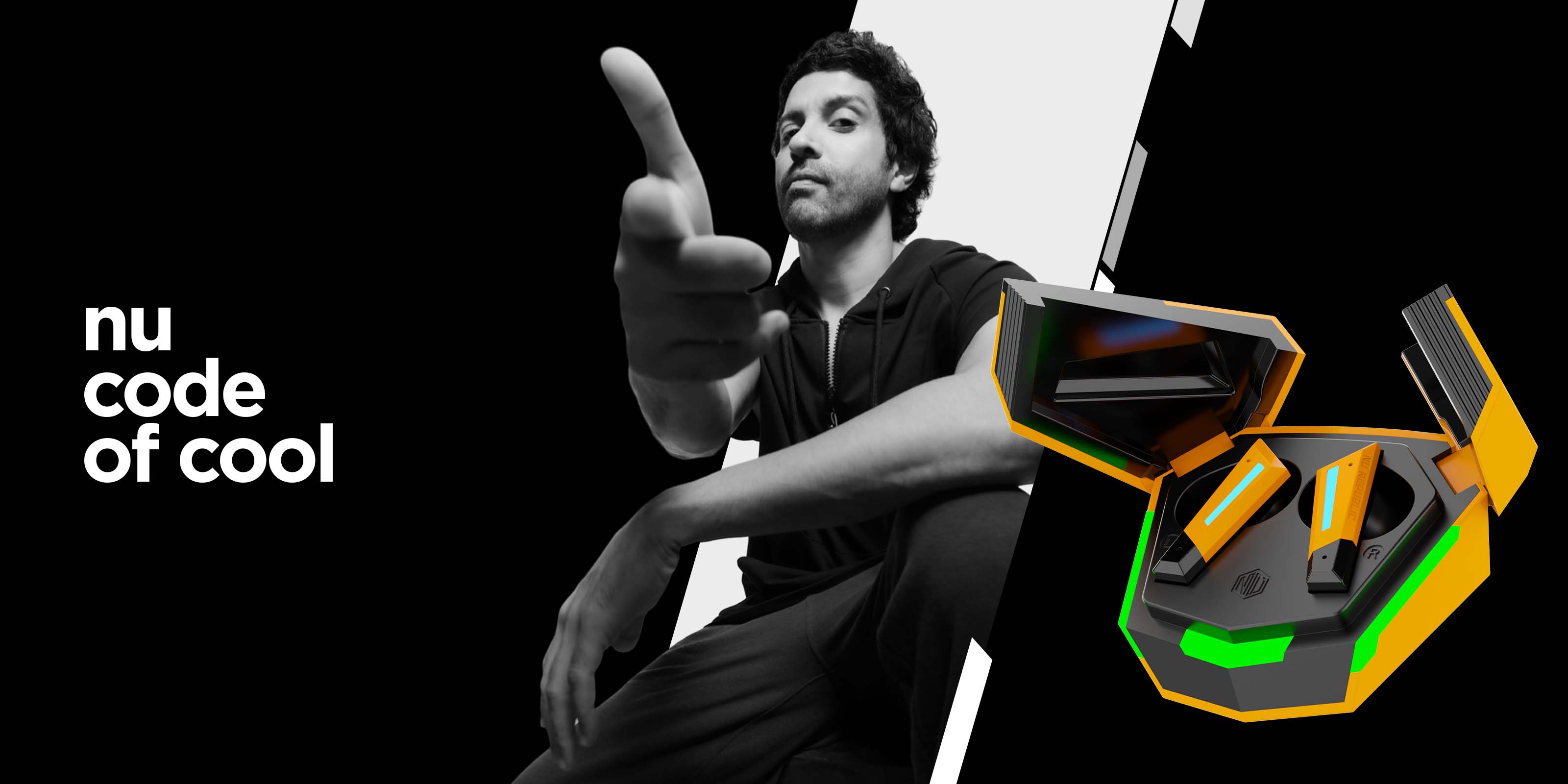 Transform X wireless earbuds featuring brand ambassador Farhan Akhtar